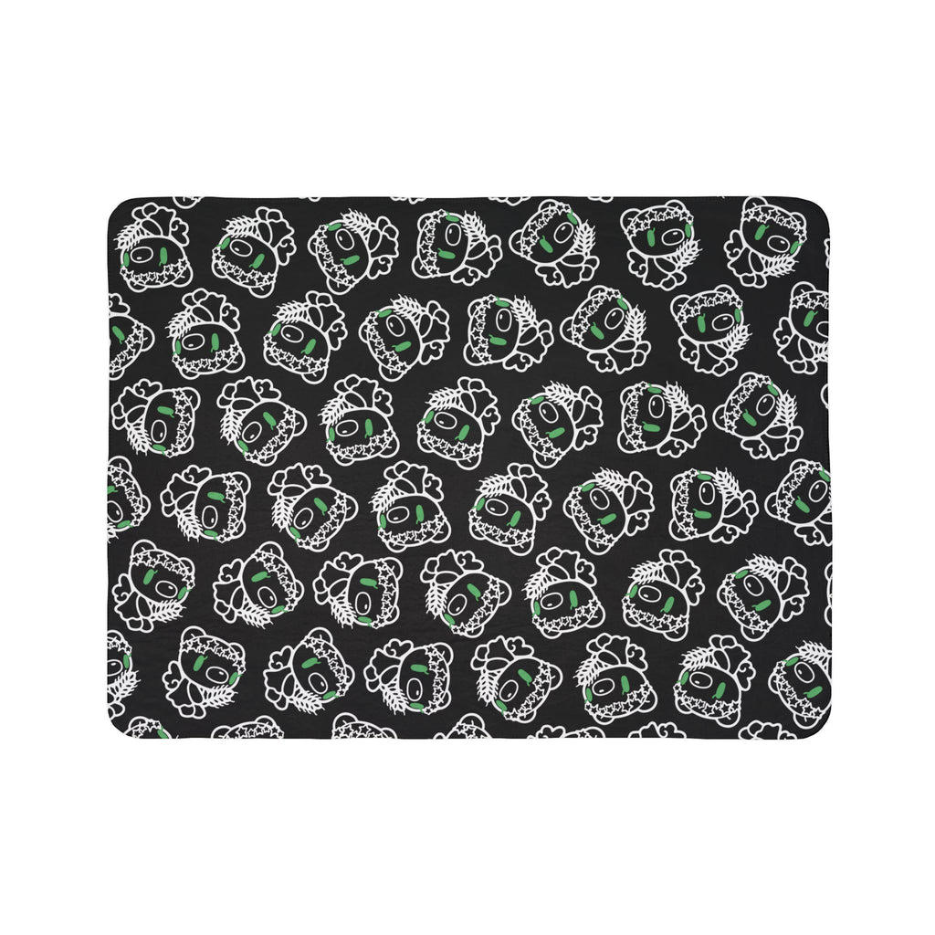 Gloomy Bear Virgo Zodiac Fleece Sherpa Blanket