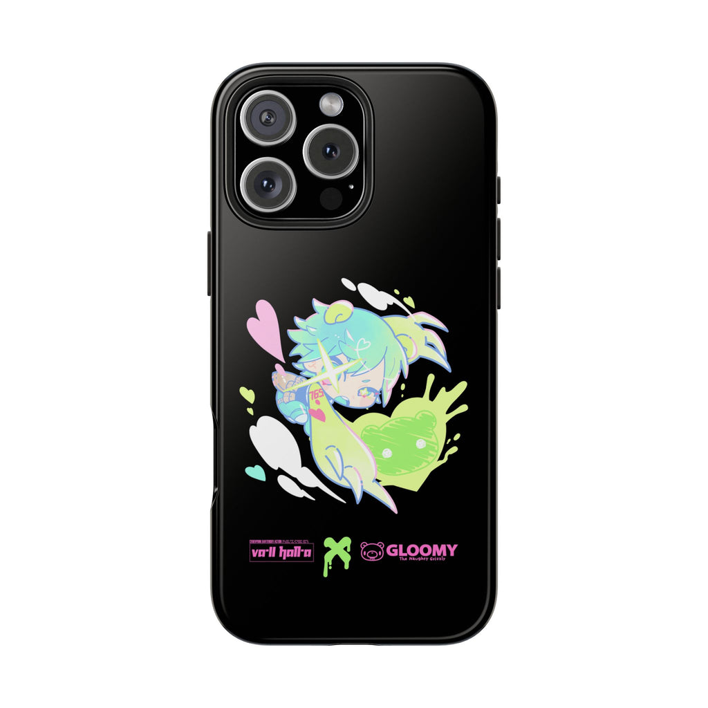 VA-11 HALL-A x Gloomy Bear Sei - iPhone Case