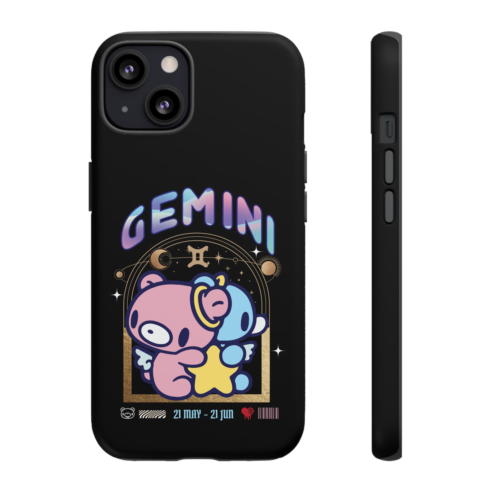 Gloomy gemini Phone Case
