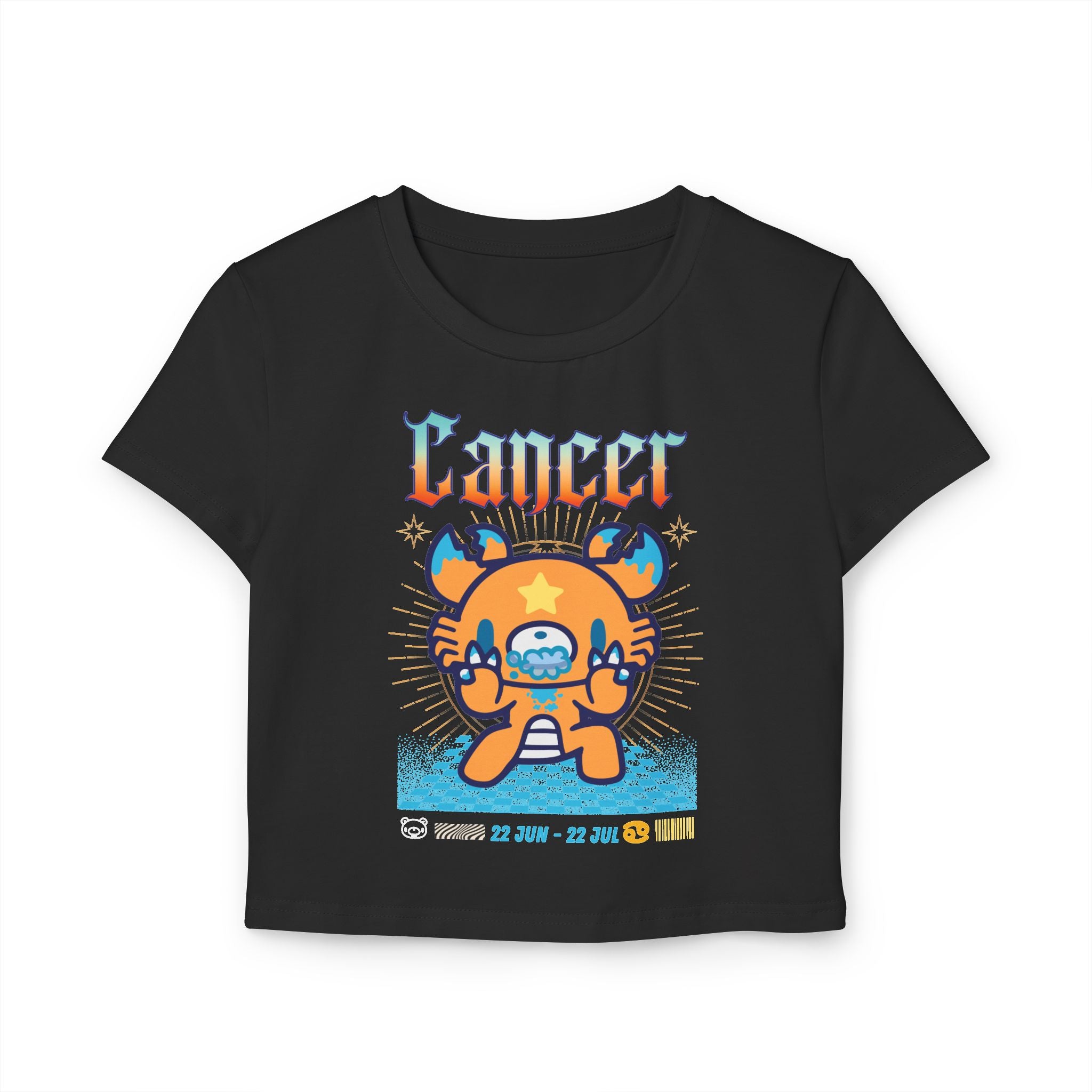 Cancer zodiac gloomy Women's Baby Tee