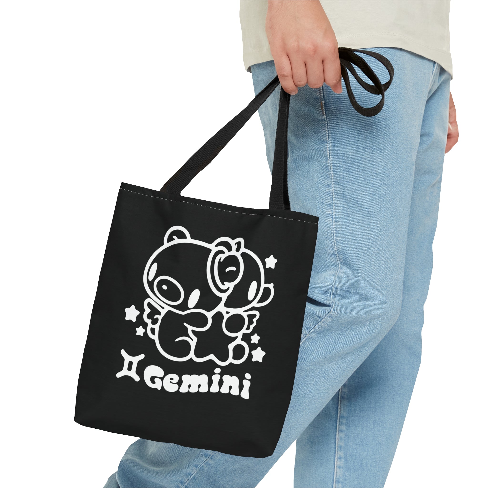 Gloomy Gemini zodiac Tote Bag