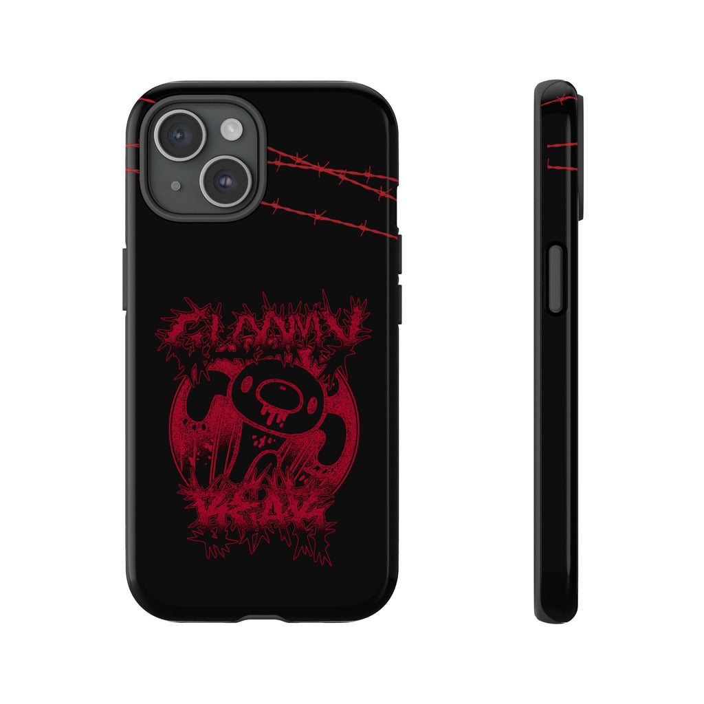 Gloomy Bear Metal Show Red Phone Case