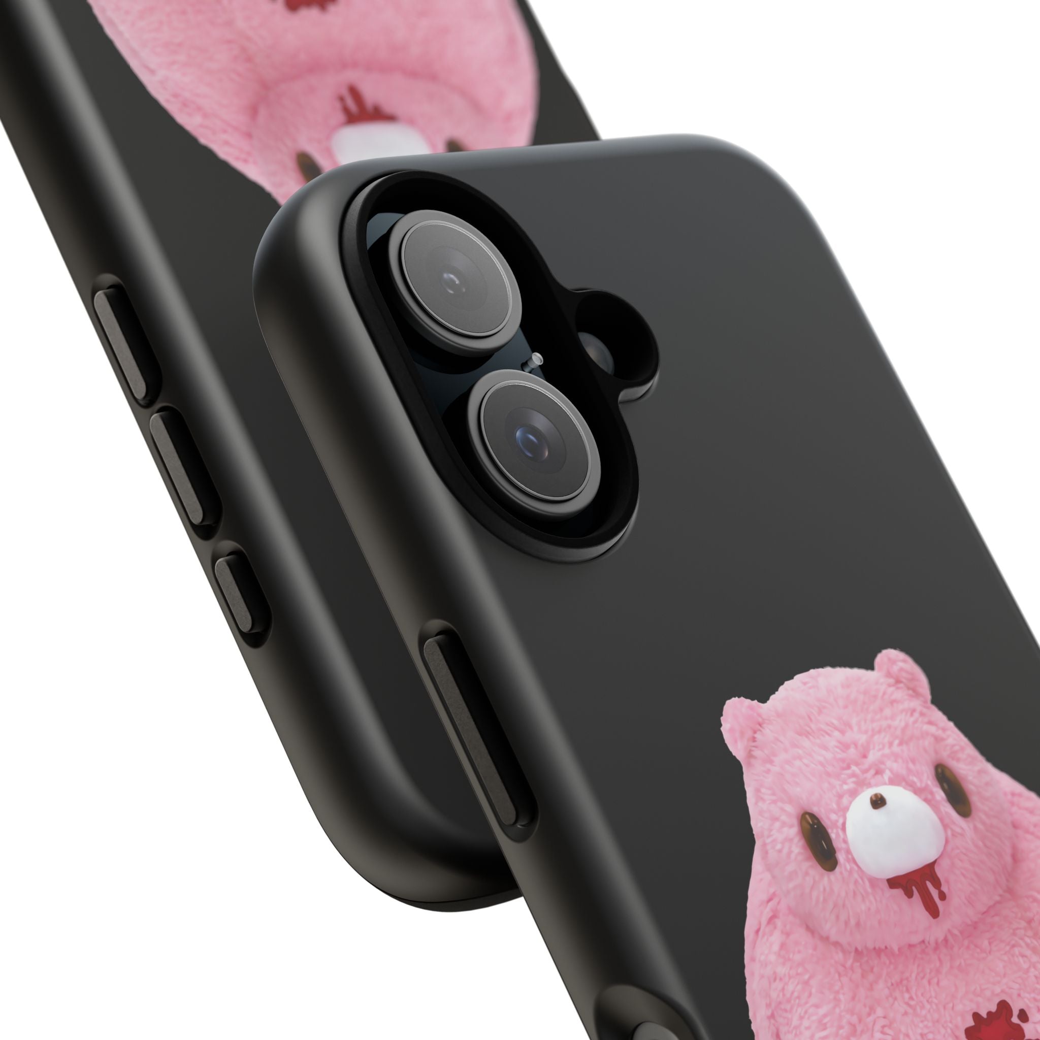 Chubby Gloomy Plush Tough Phone Case