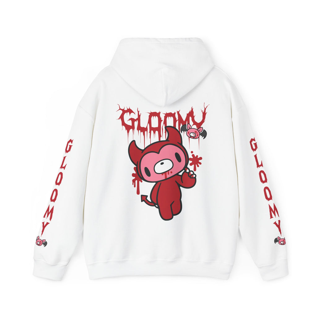 Gloomy Bear Halloween Devil Hoodie - 2024