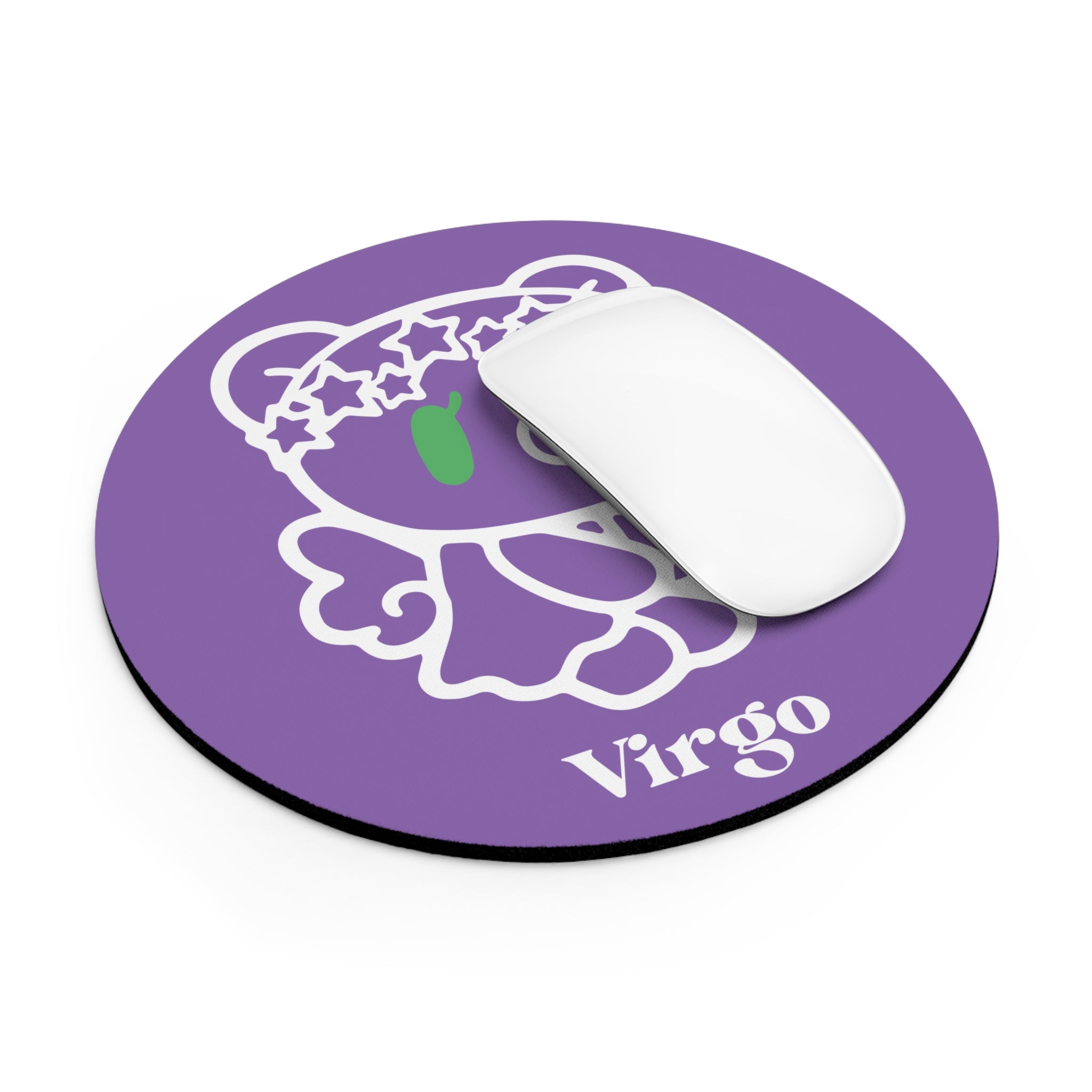 Virgo Zodiac Gloomy Bear Mouse Pad