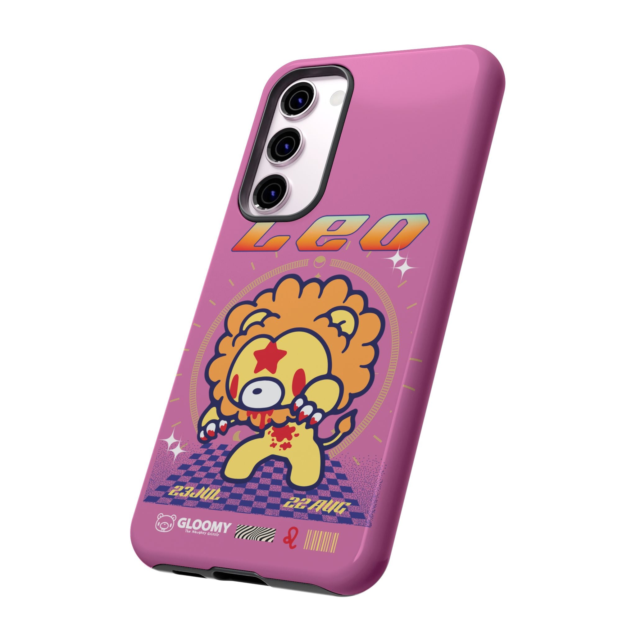 Zodiac Leo gloomy bear Phone Case
