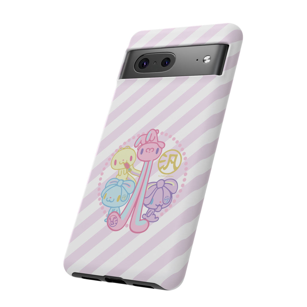 Group Pastel All Purpose Bunny - Phone Case