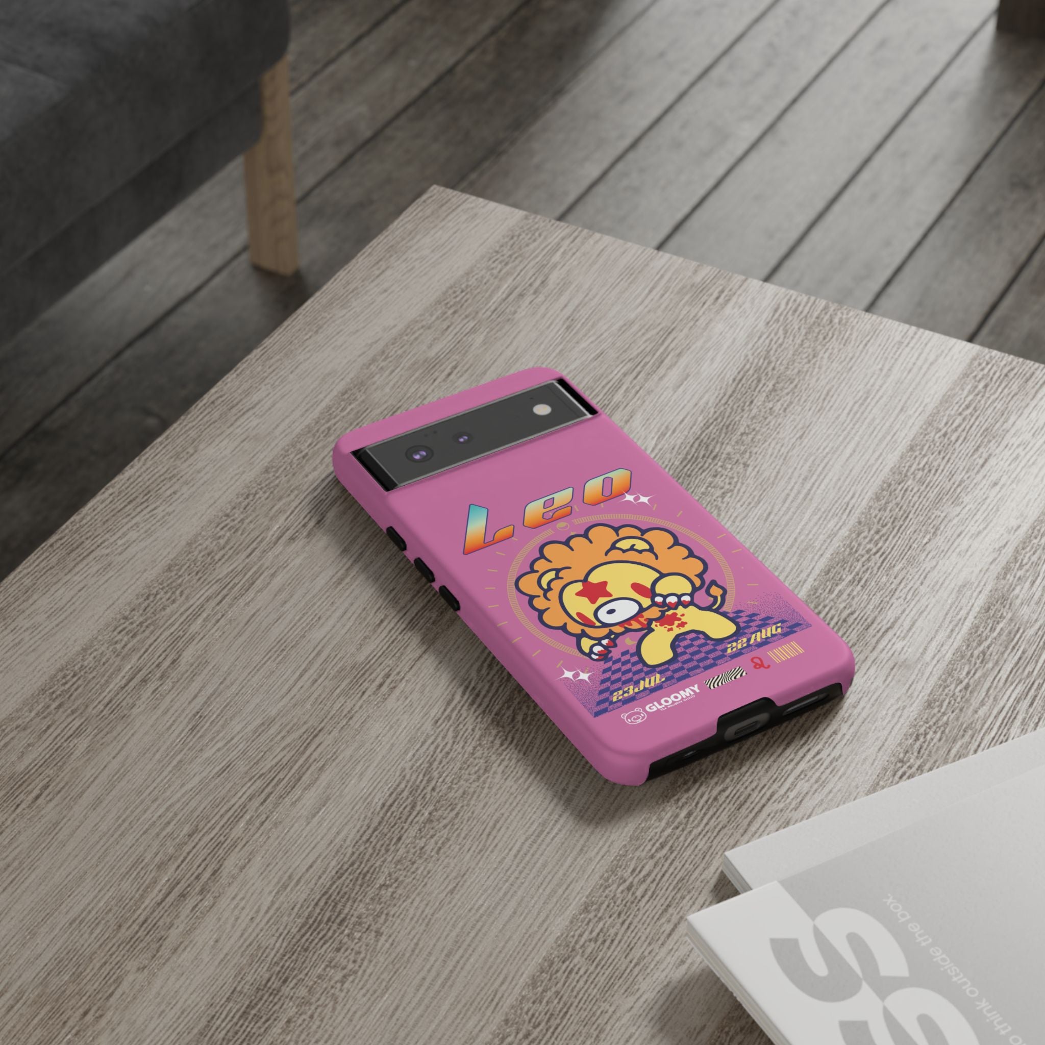 Zodiac Leo gloomy bear Phone Case