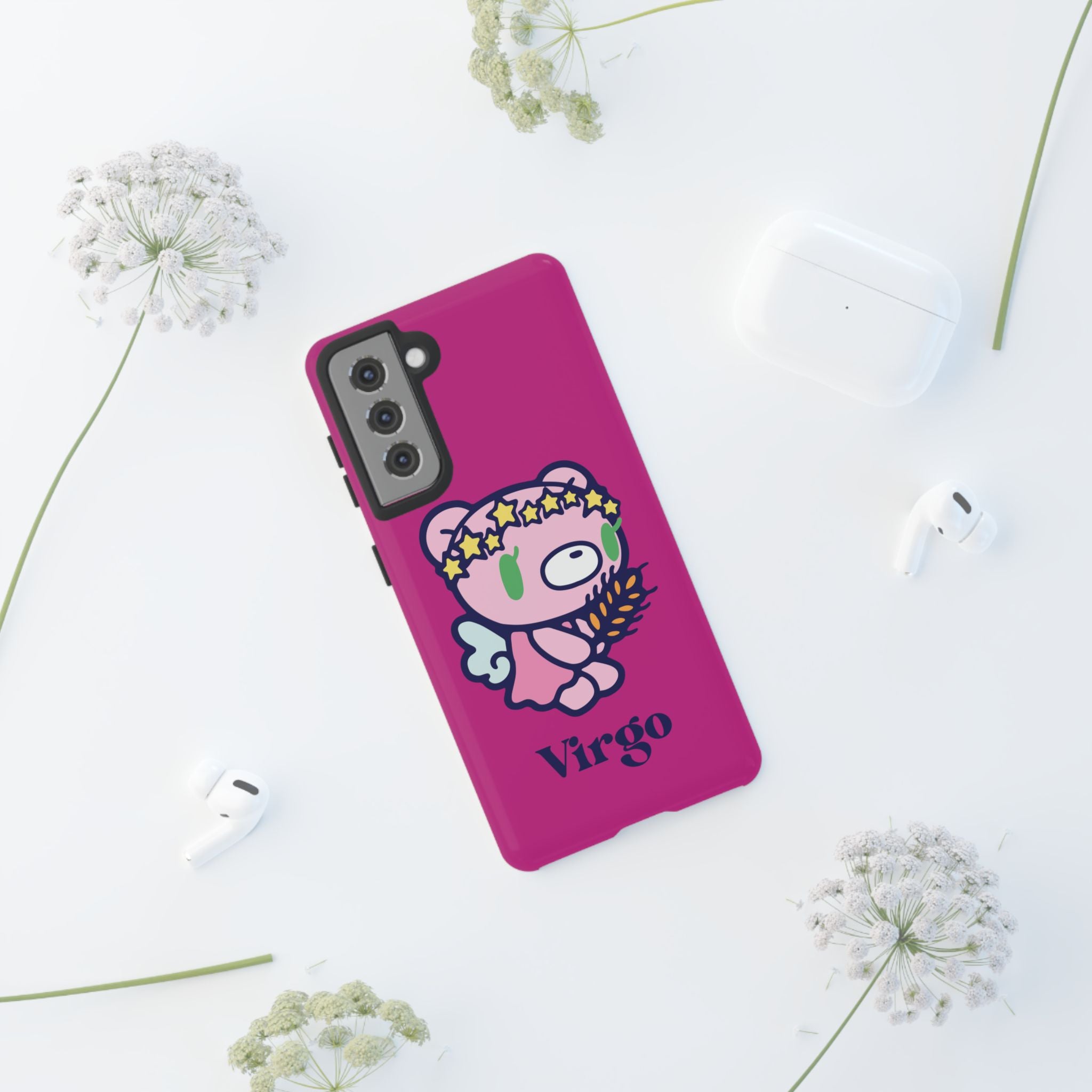 Zodiac Virgo gloomy bear Phone Case