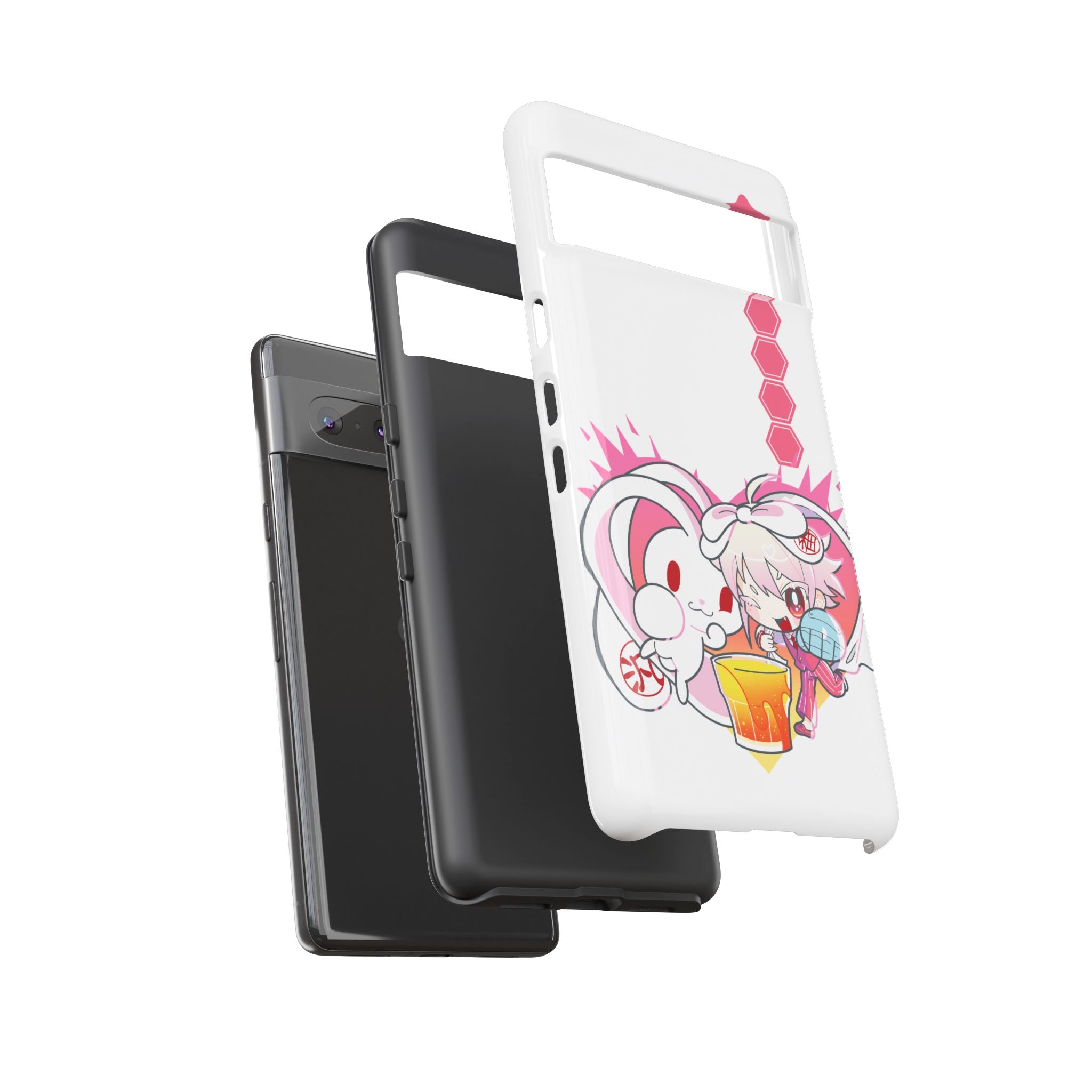 VA-11 HALL-A x Gloomy Bear Dana Phone Case - めれんげくん ver