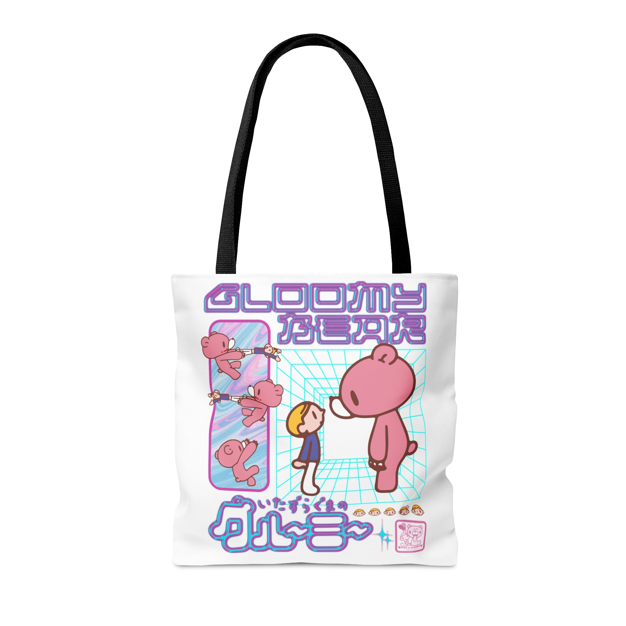 Gloomy Bear Y2K Vibes - Canvas Tote Bag