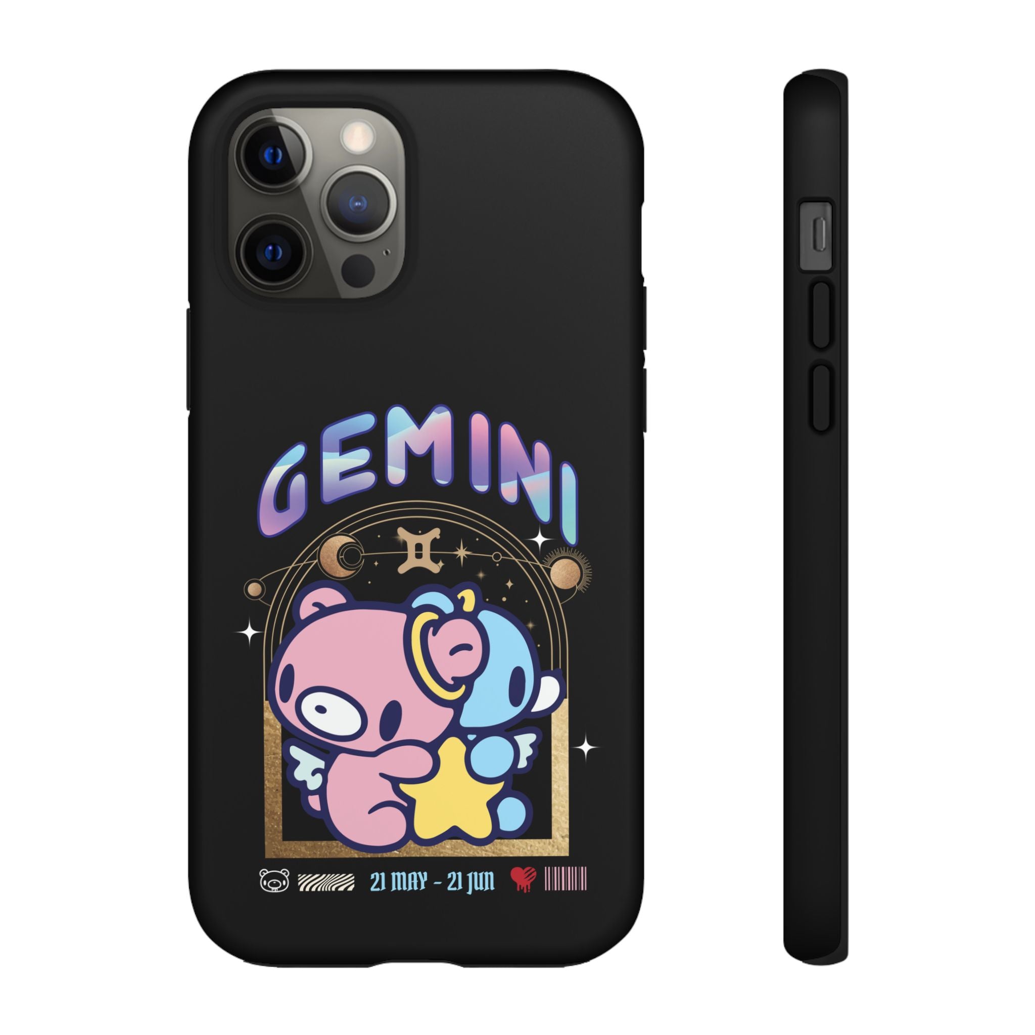 Gloomy gemini Phone Case