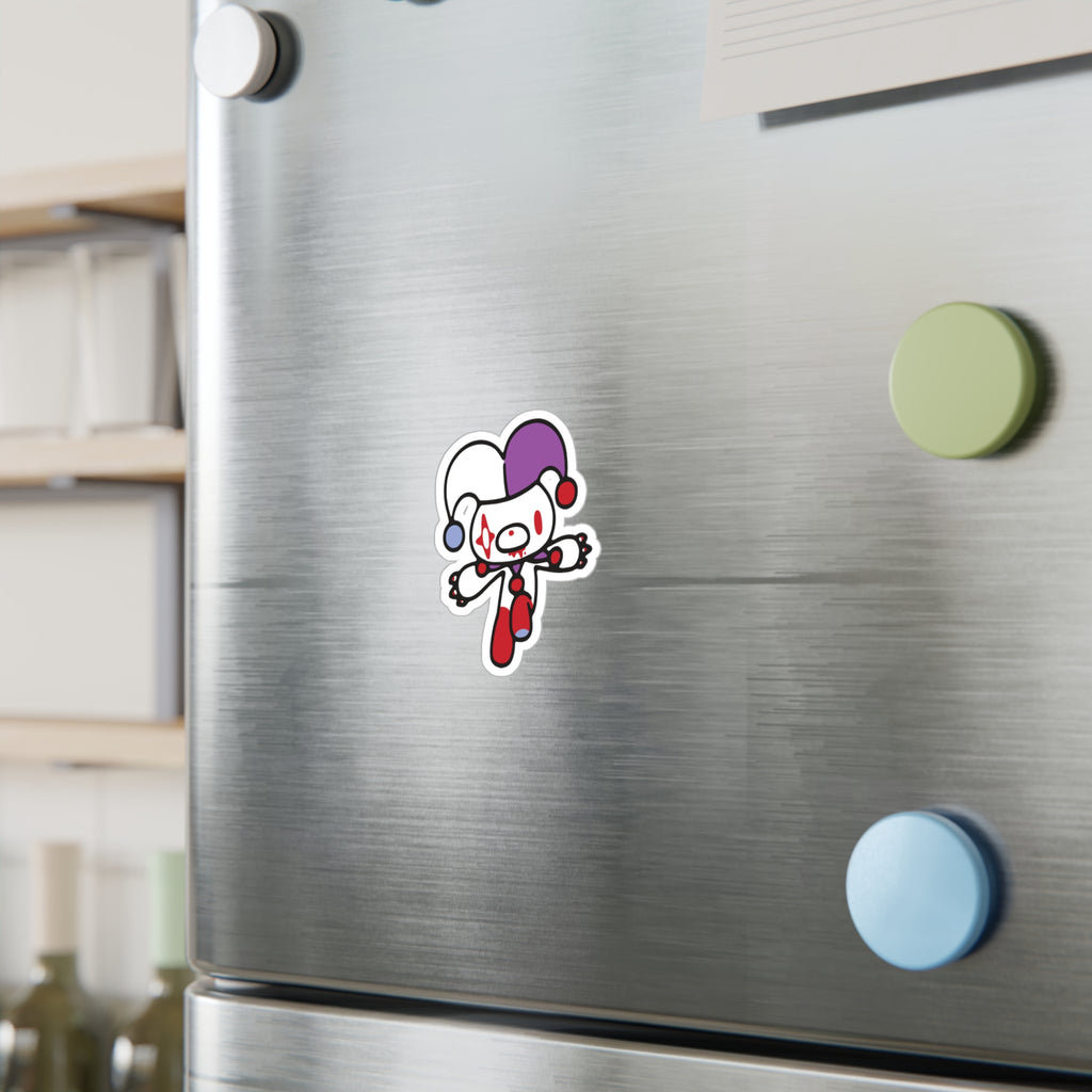 Gloomy Bear Joker Jopi Kiss-Cut Vinyl Decals