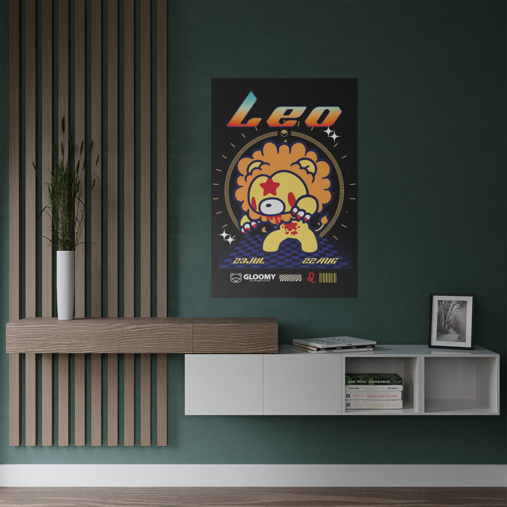 Leo Zodiac Satin Posters (300gsm)