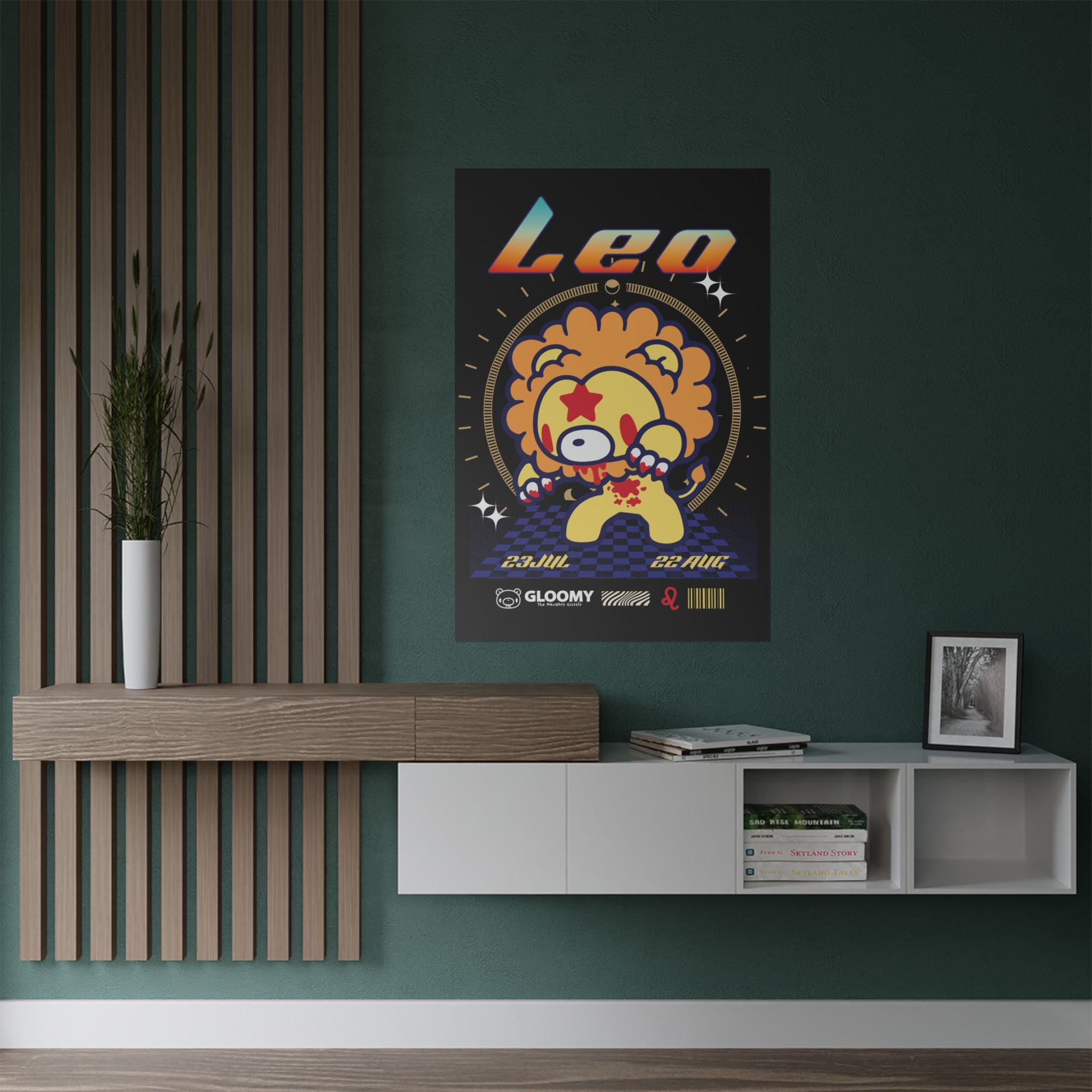 Leo Zodiac Satin Posters (300gsm)