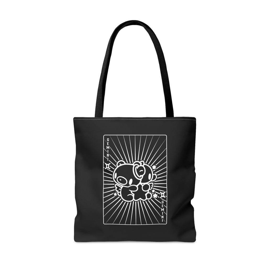 Gloomy Gemini zodiac Tote Bag