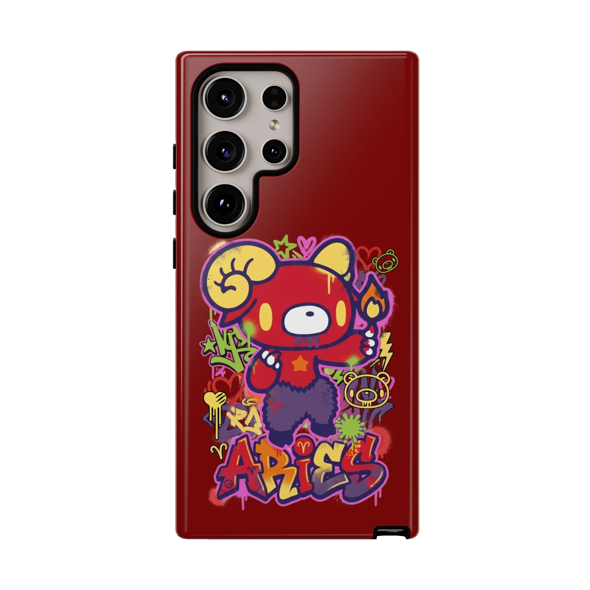 Zodiac Aries  Gloomy Bear Phone Case