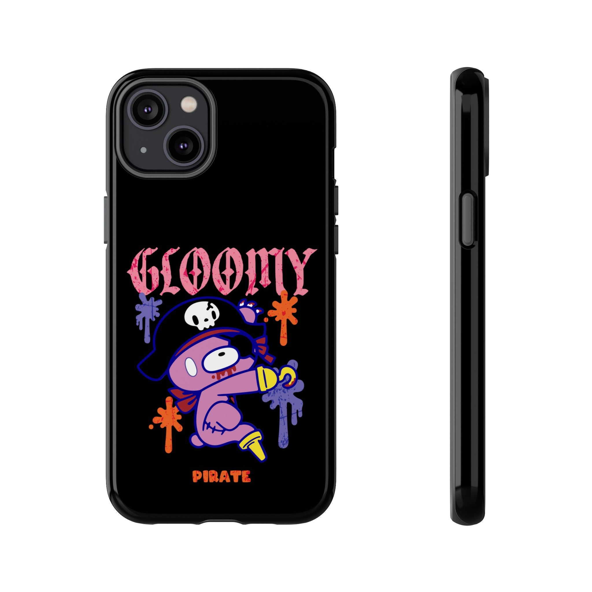 gloomy bear Halloween pirate Phone Case