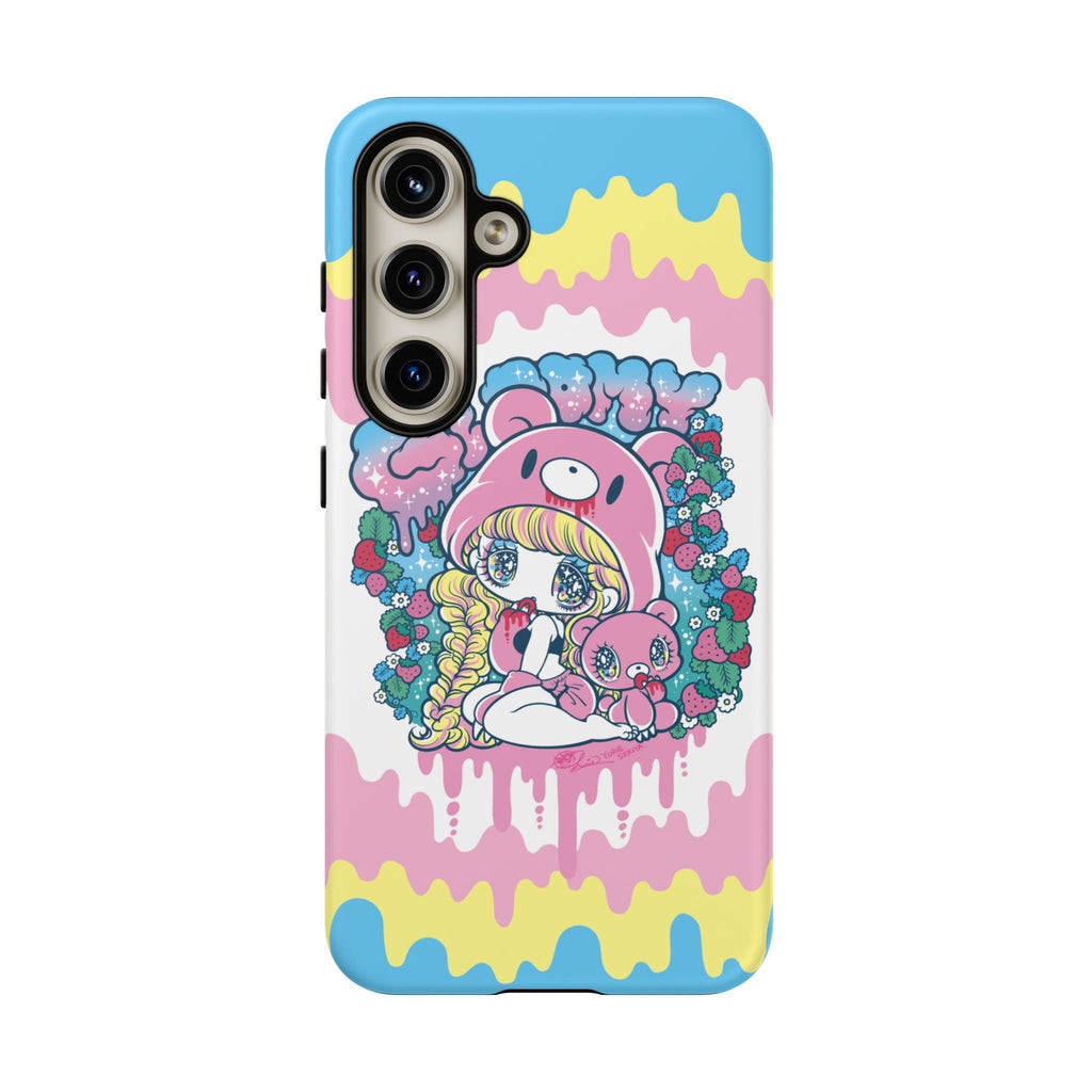 YURIE SEKIYA x GLOOMY BEAR ⭐️ GLOOMY-GIRL STRAWBERRY PHONE CASE