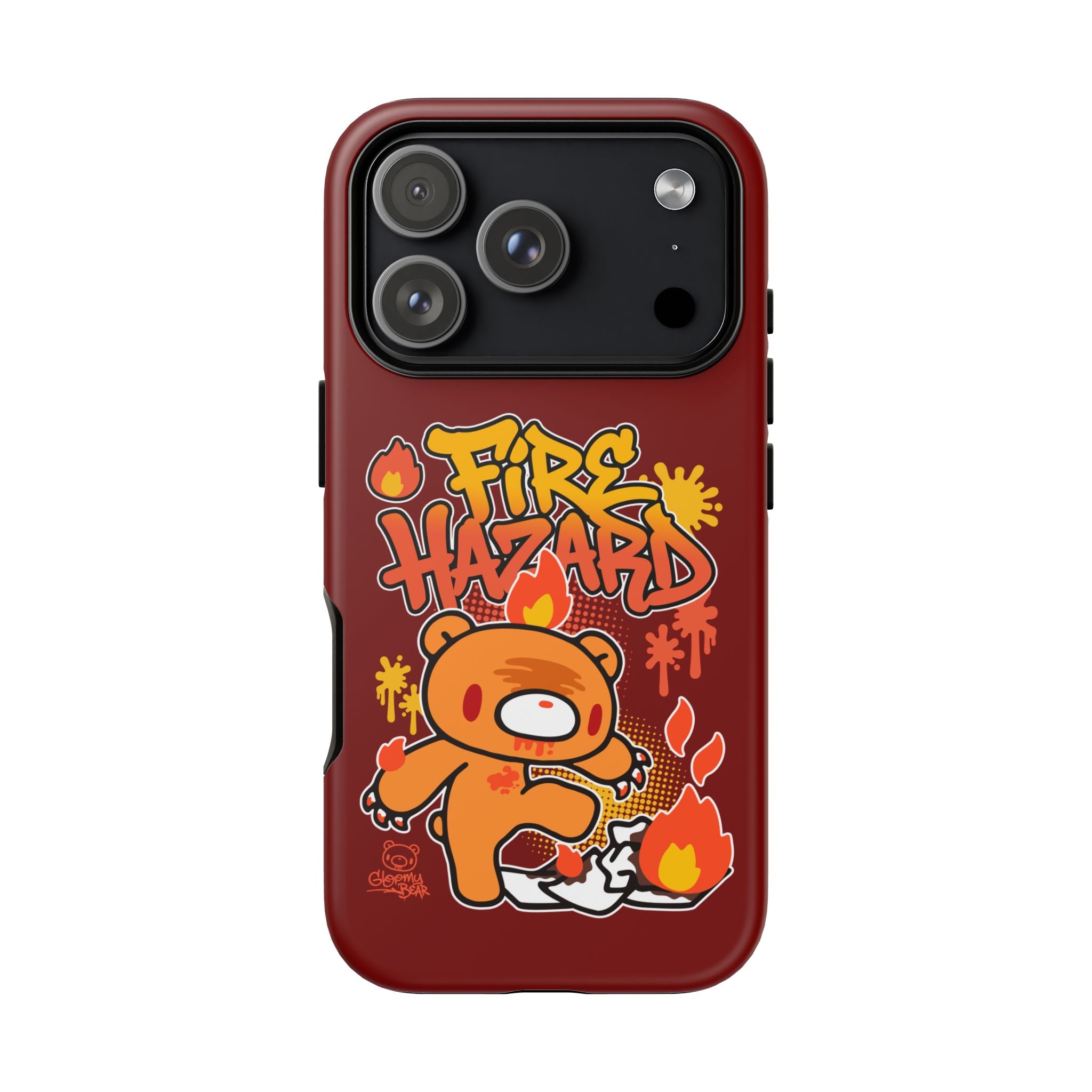 Gloomy Fire trash Phone Case