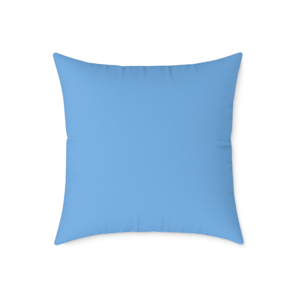 Gloomy Gemini Zodiac Square Poly Canvas Pillow