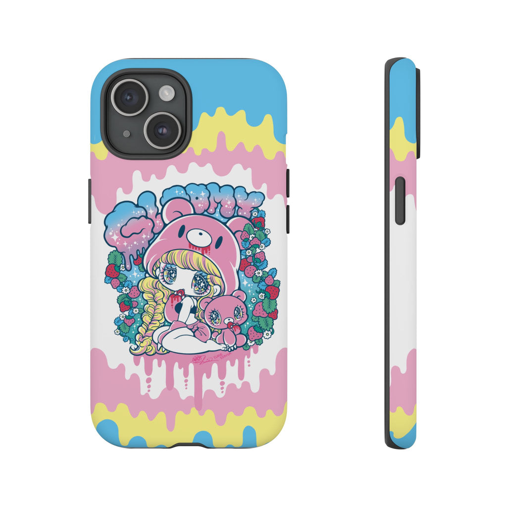 YURIE SEKIYA x GLOOMY BEAR ⭐️ GLOOMY-GIRL STRAWBERRY PHONE CASE