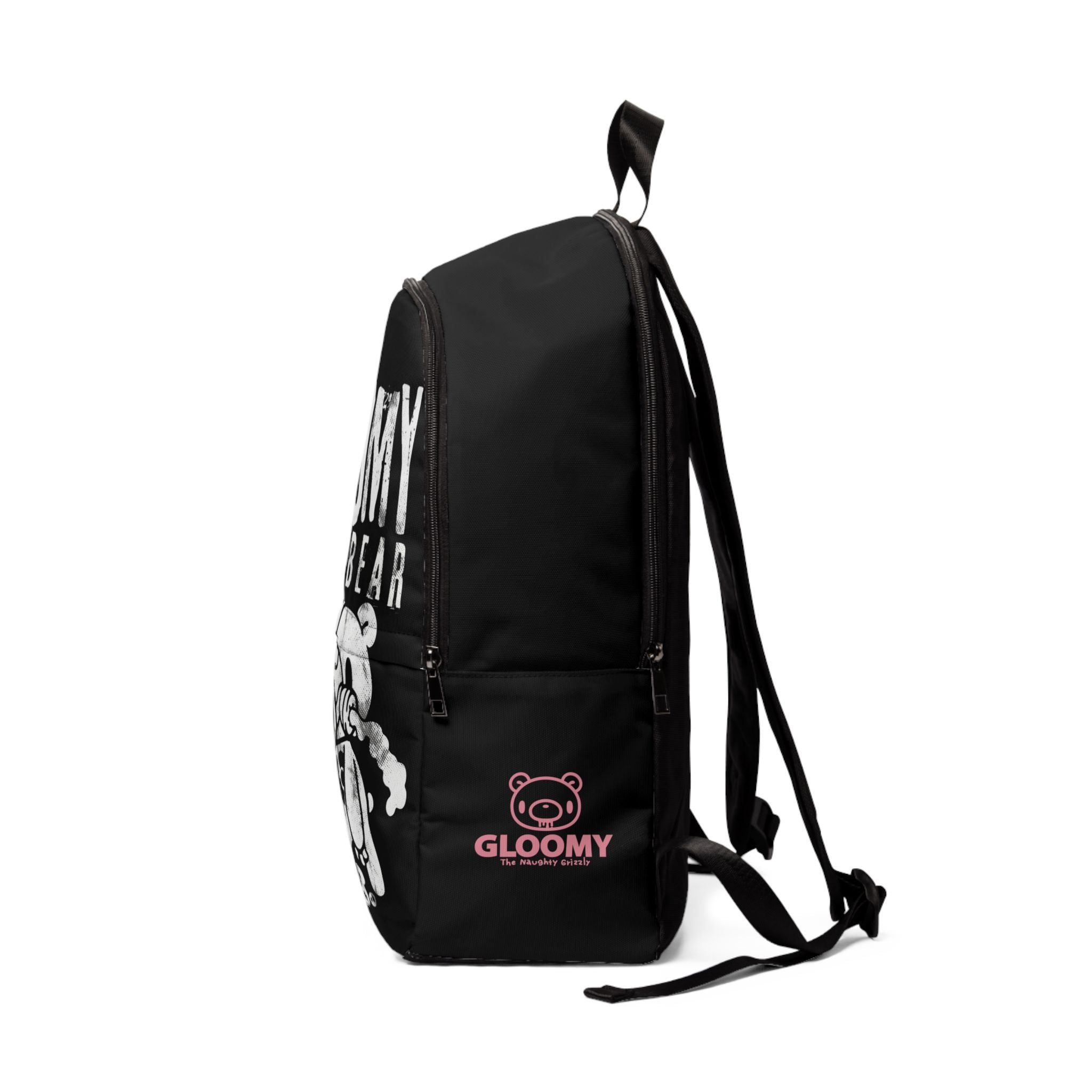 Gloomy Toxic Trash Unisex Fabric Backpack