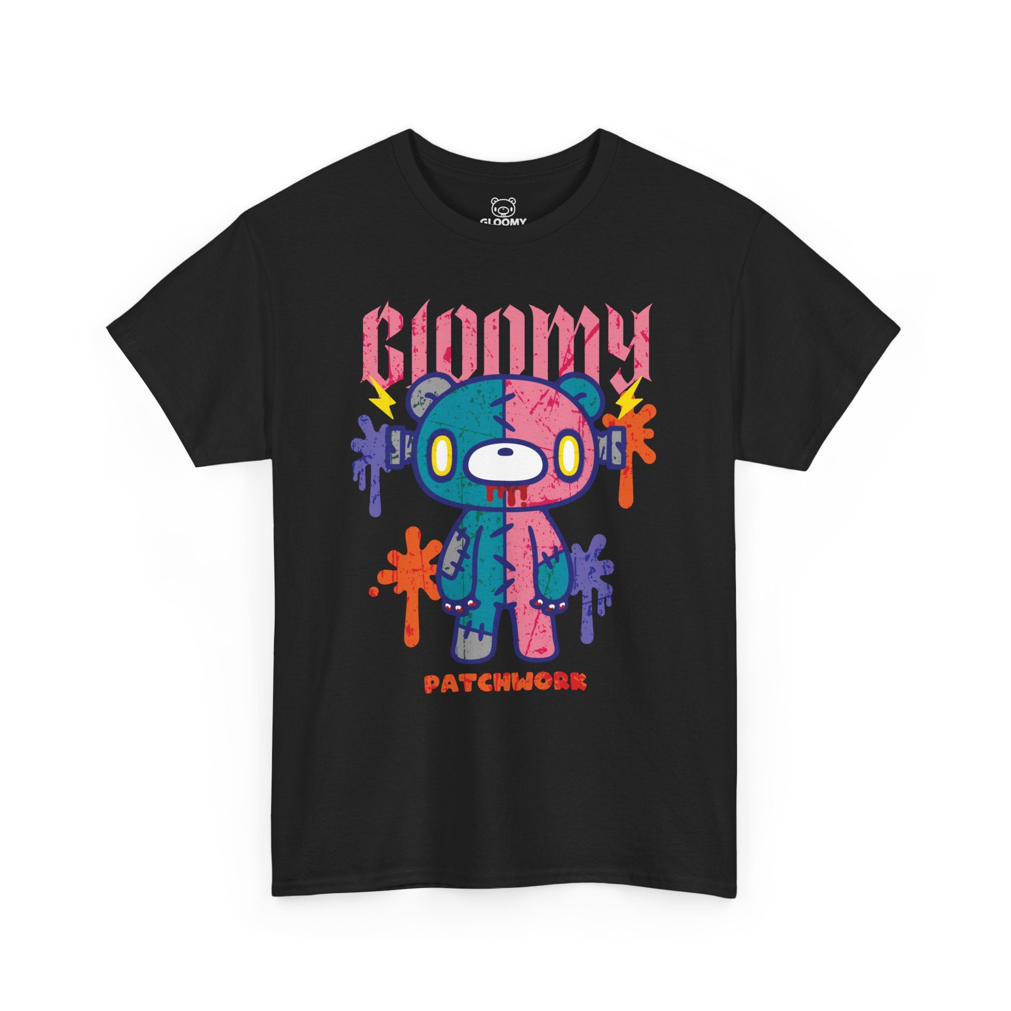 Gloomy halloween patchwork T-Shirt