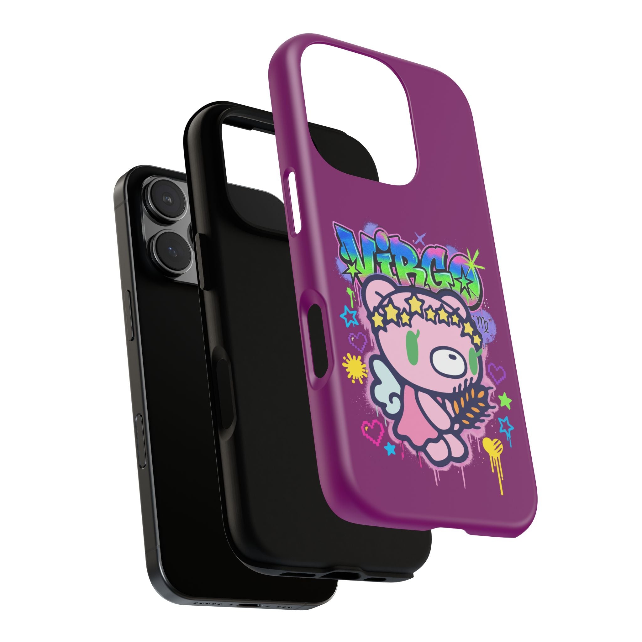 Zodiac Virgo  Gloomy Bear  Phone Case