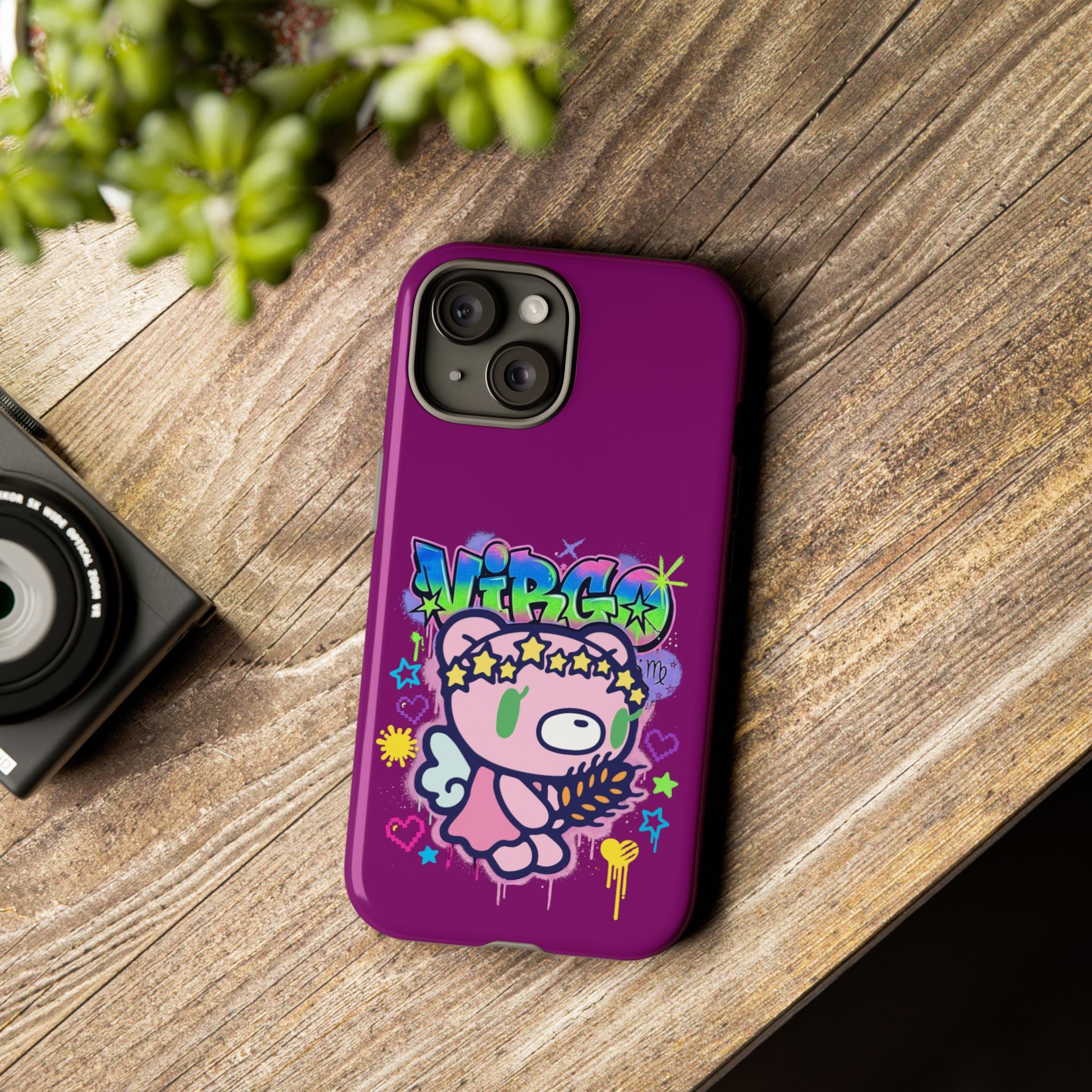 Zodiac Virgo  Gloomy Bear  Phone Case