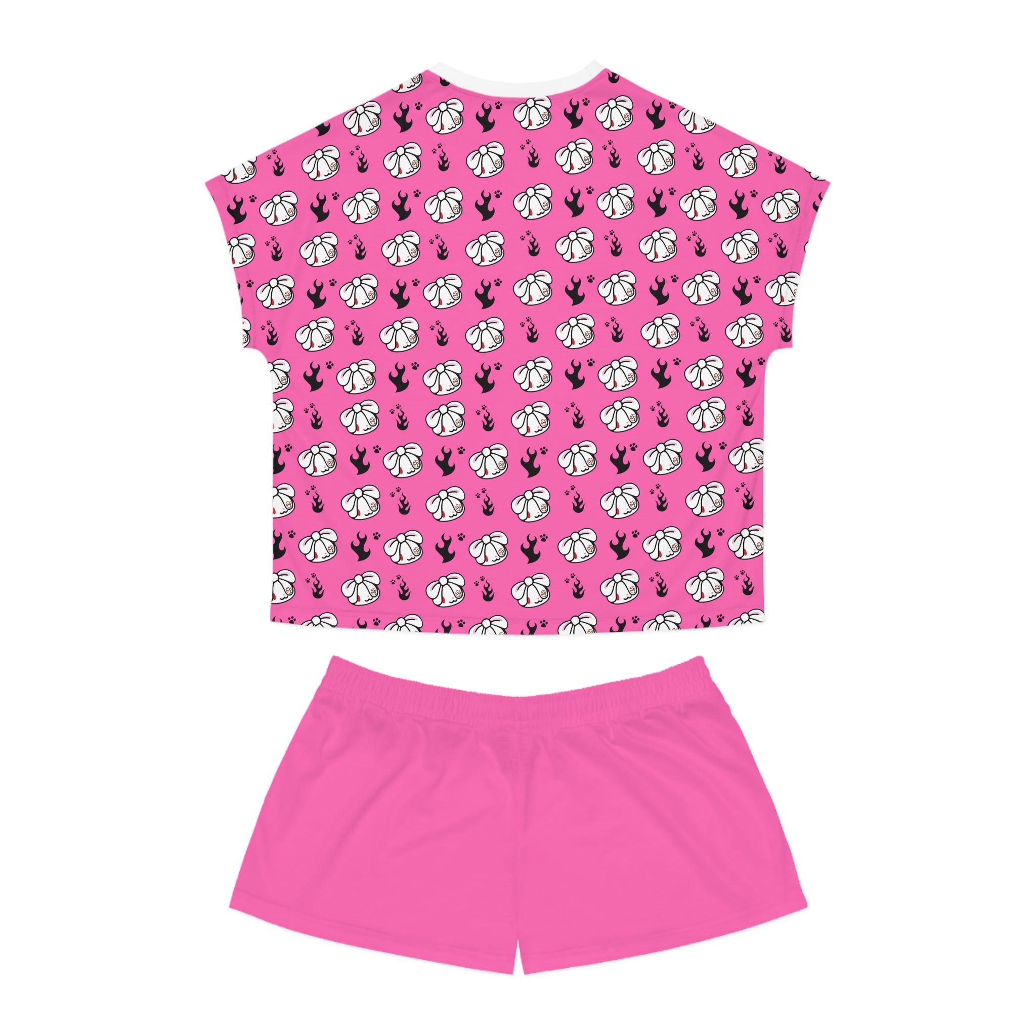 All Purpose Bunny Y2K [PINK] - Women's AOP Pajama Set