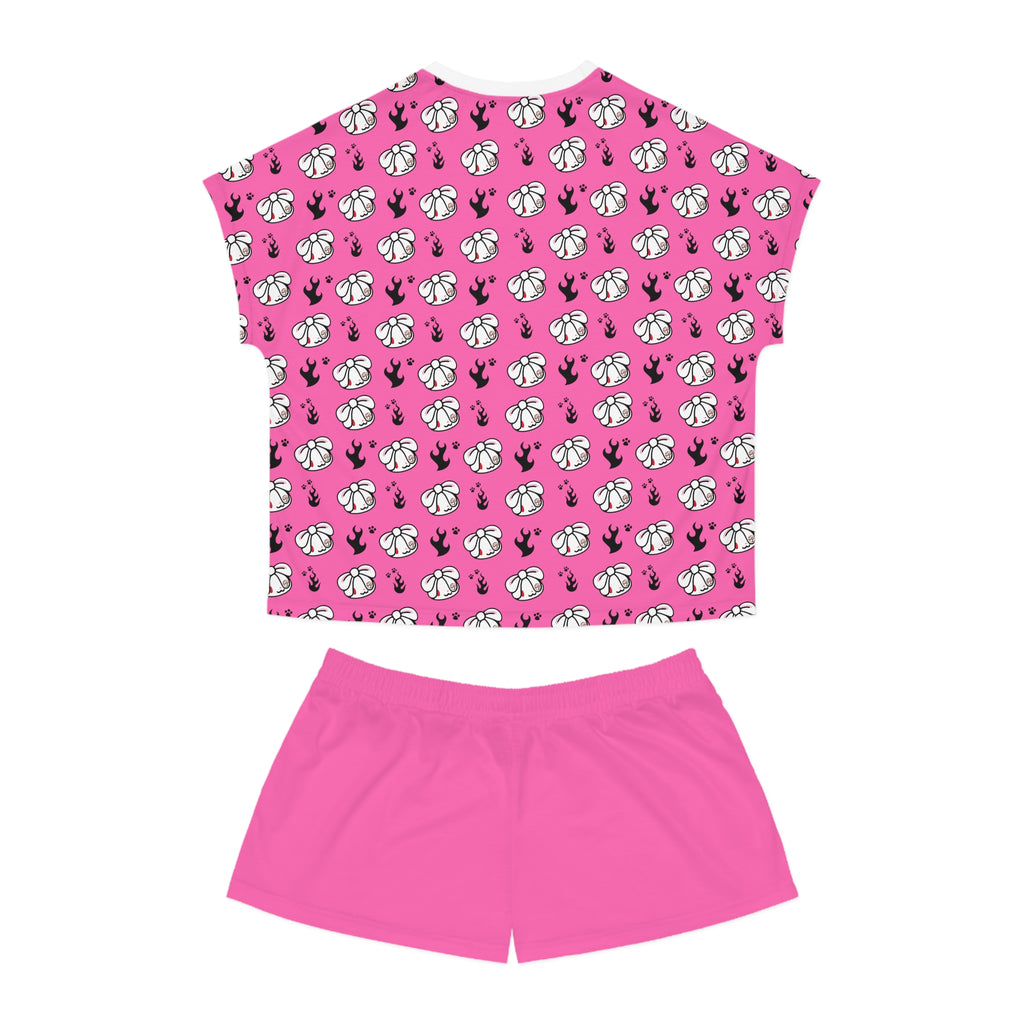 All Purpose Bunny Y2K [PINK] - Women's AOP Pajama Set