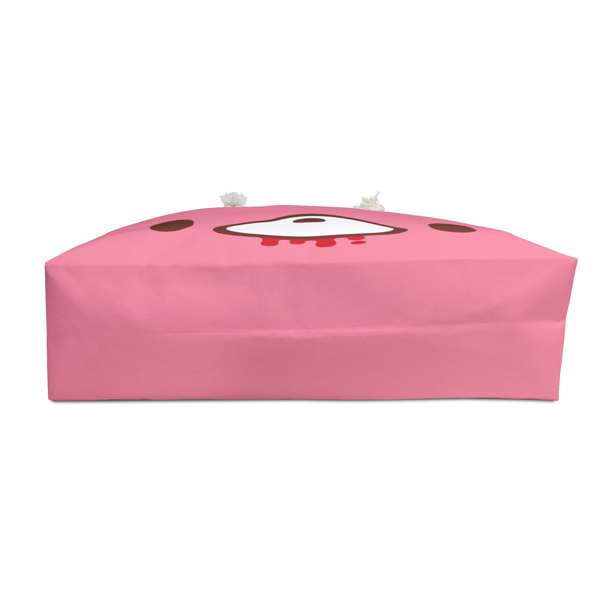 Gloomy Face Pink Pattern Weekender Beach Bag