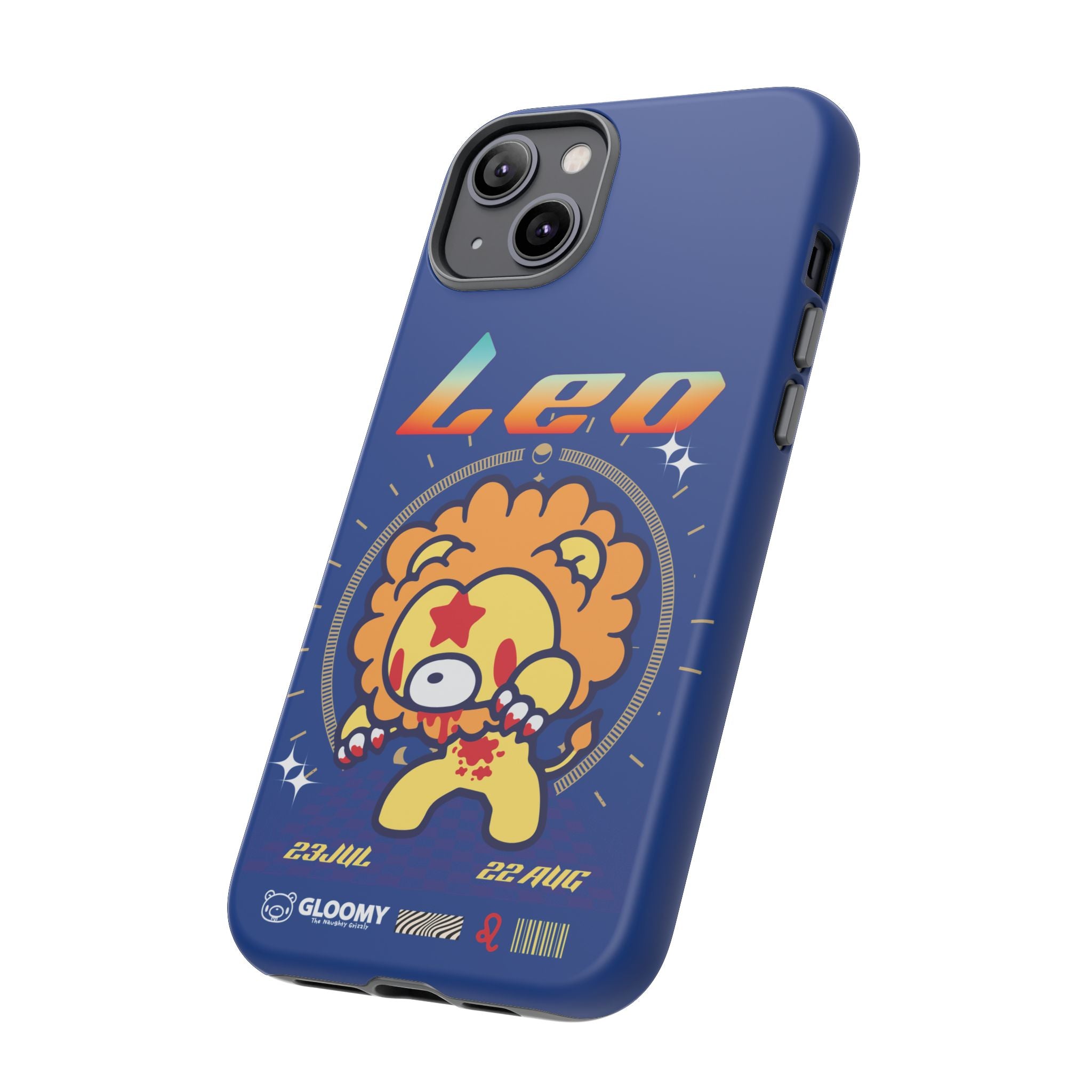 Zodiac Leo gloomy bear Phone Case
