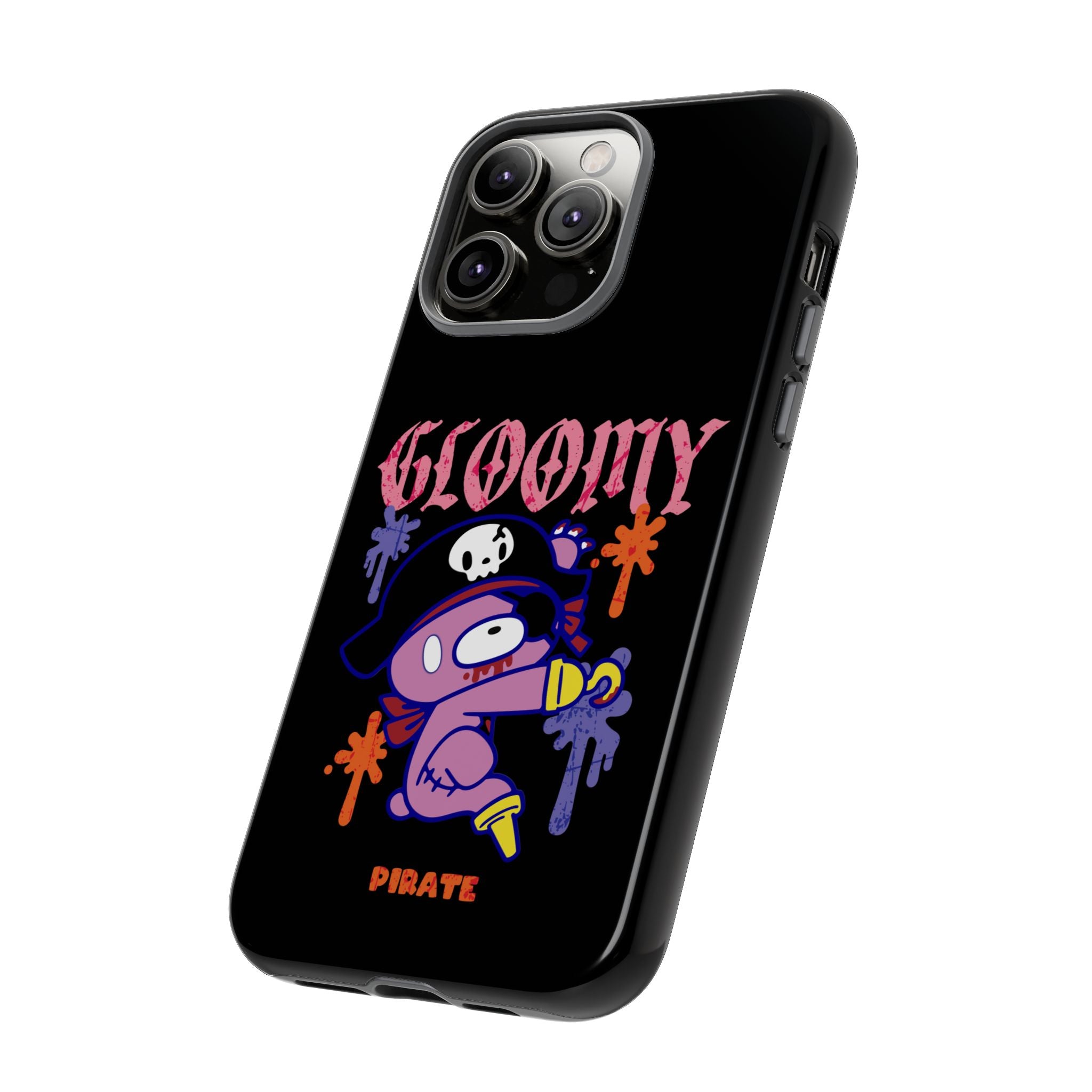 gloomy bear Halloween pirate Phone Case