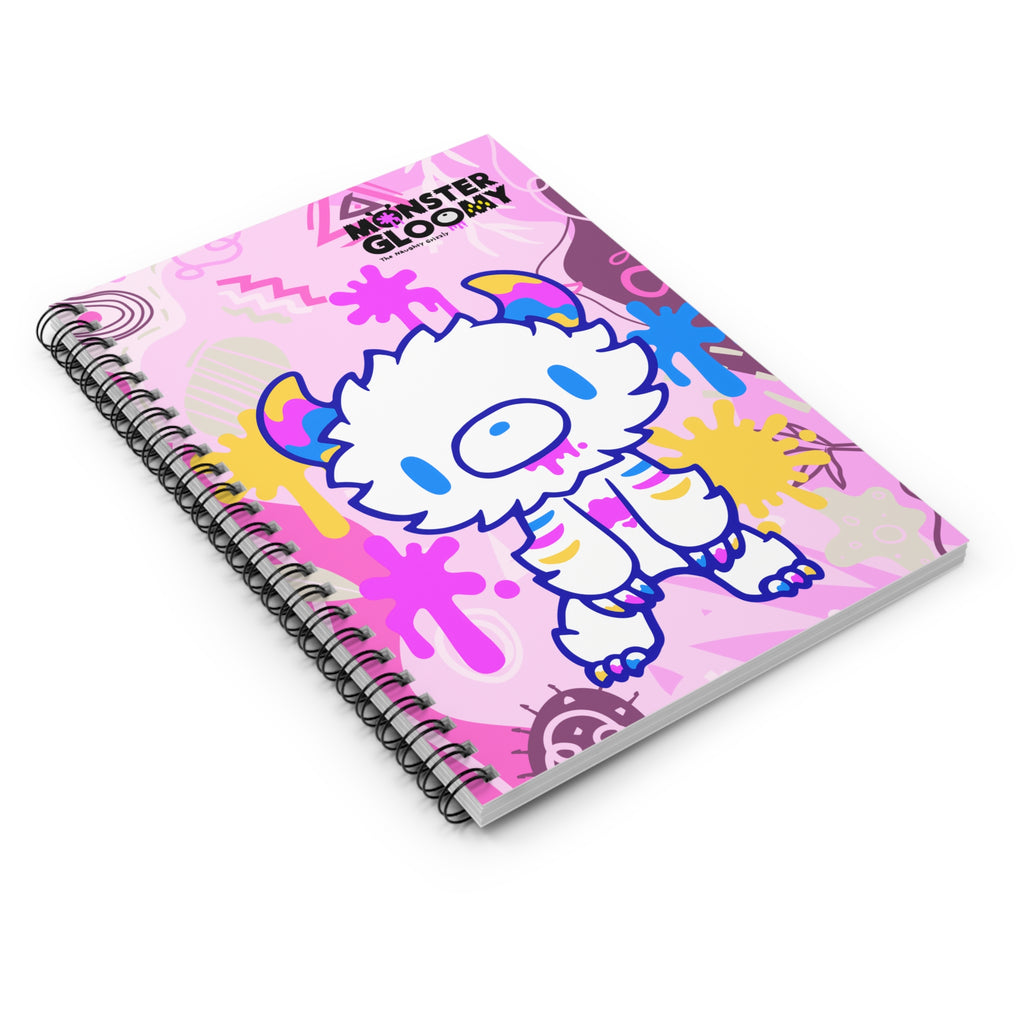 Gloomy Monster Spiral Notebook