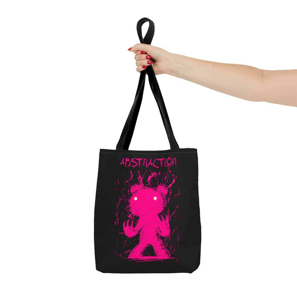 Abstraction Gloomy Bear (Pink) Tote Bag