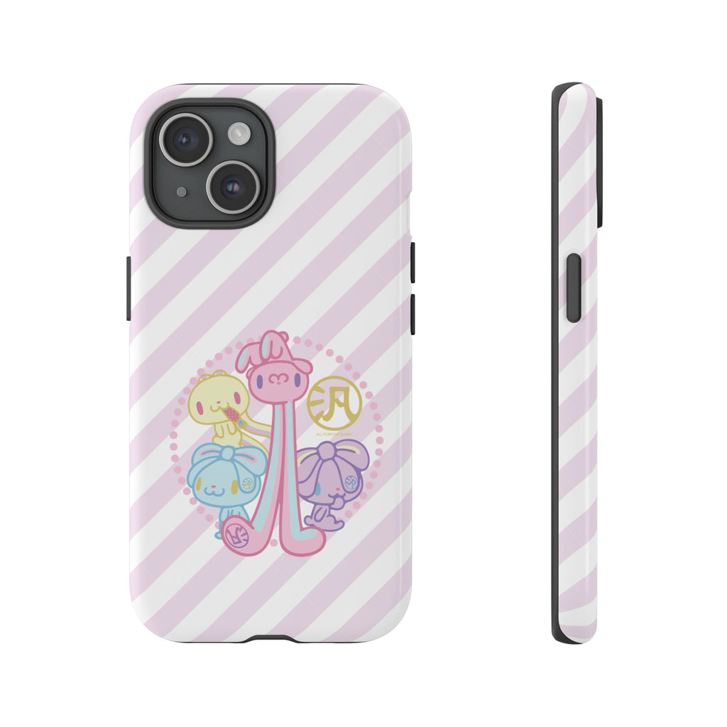 Group Pastel All Purpose Bunny - Phone Case