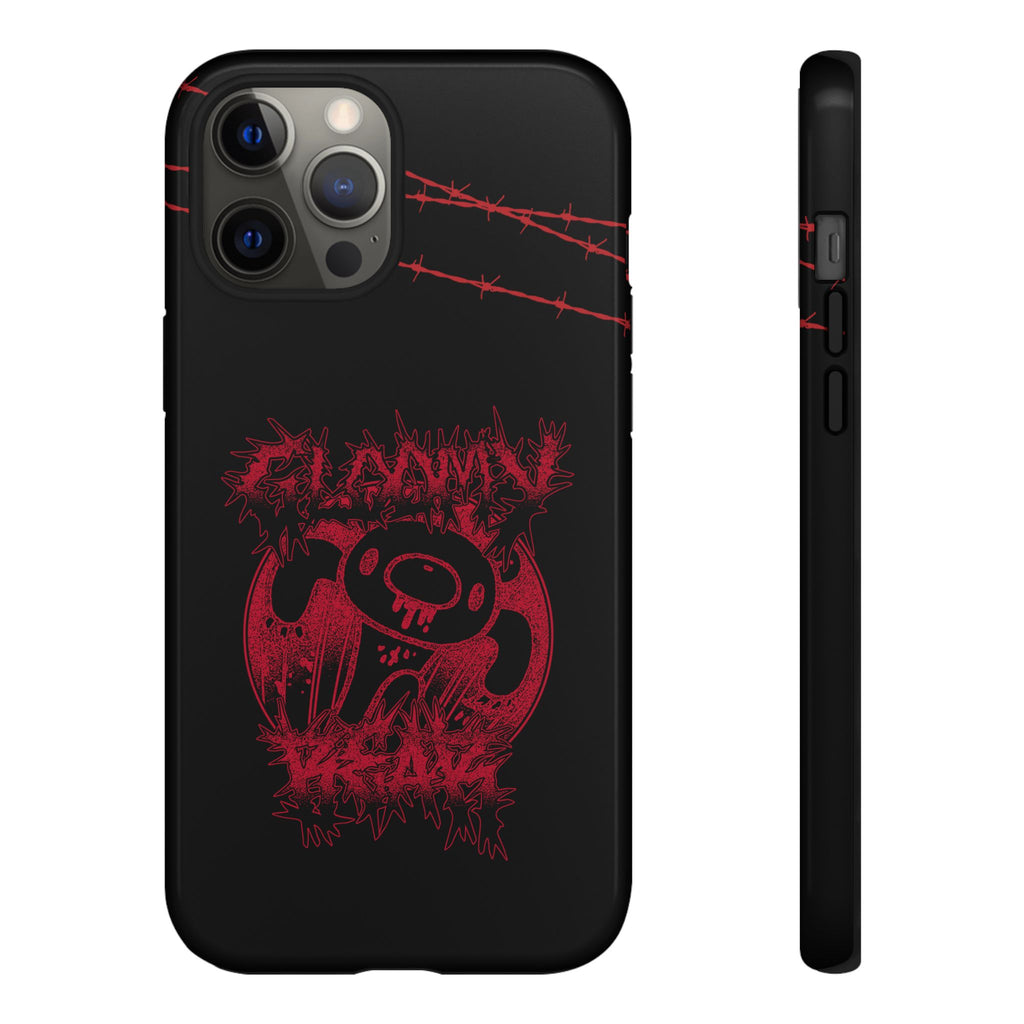 Gloomy Bear Metal Show Red Phone Case