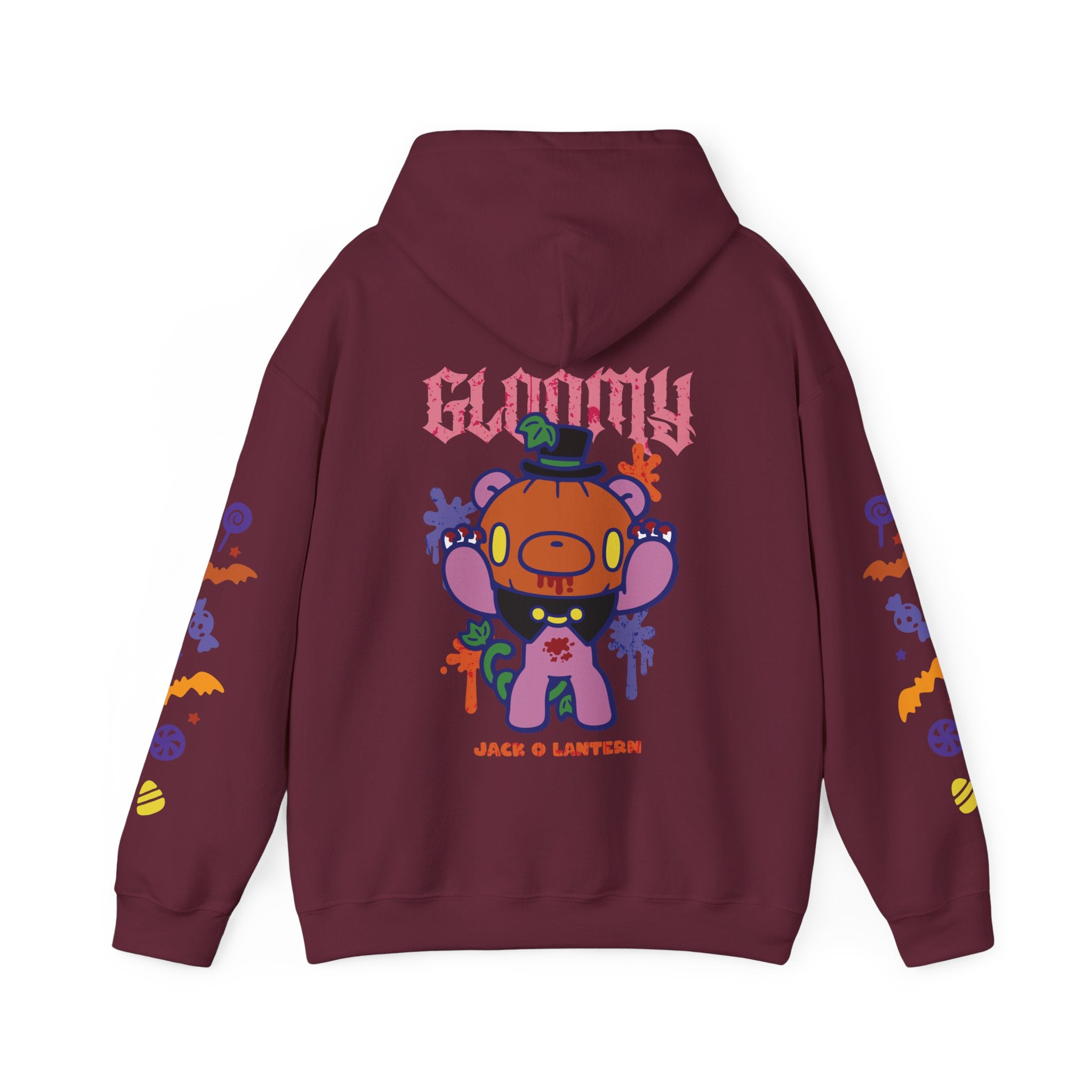 Halloween Jack O lantern Gloomy Bear Hoodie