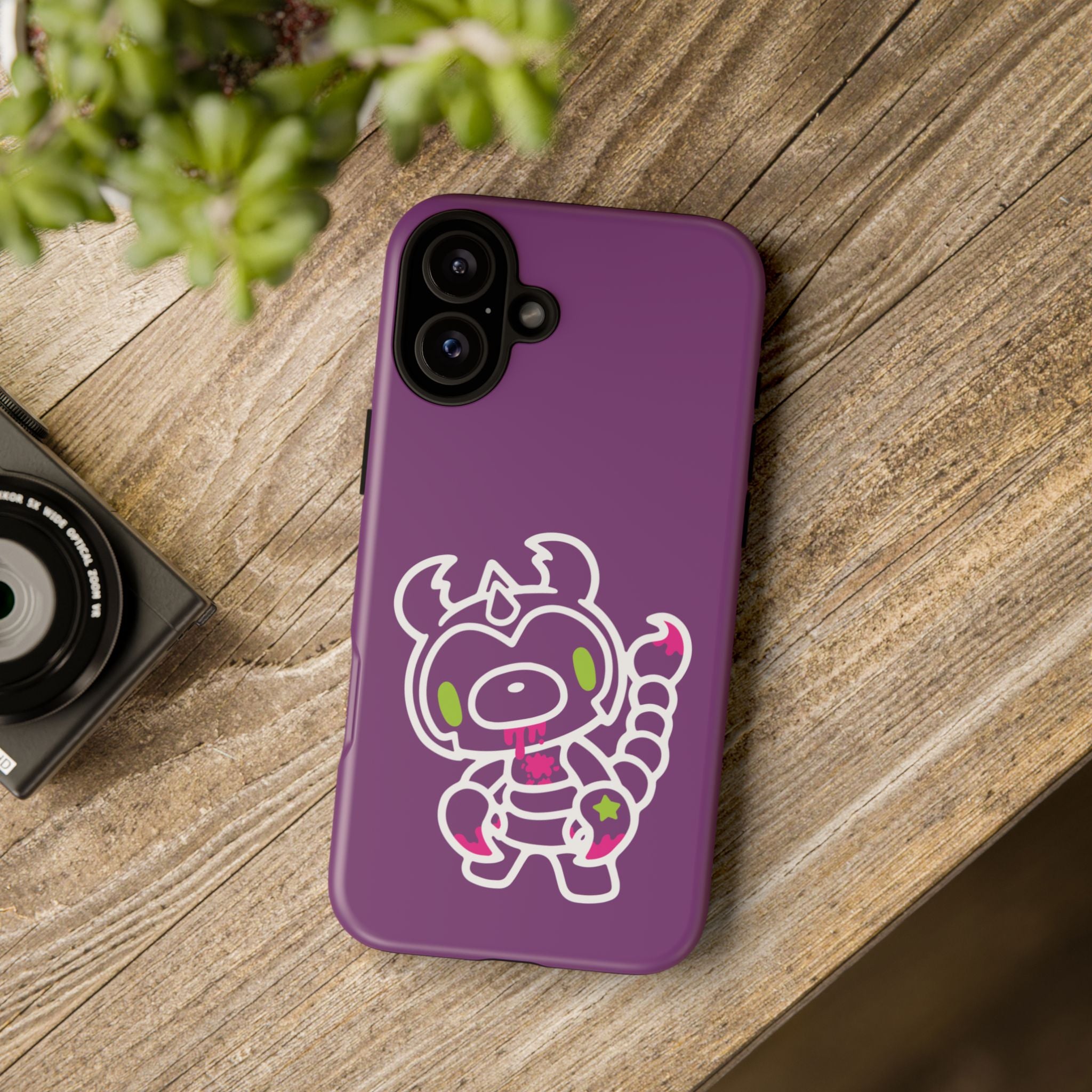 Zodiac Scorpio Gloomy Bear Phone Case