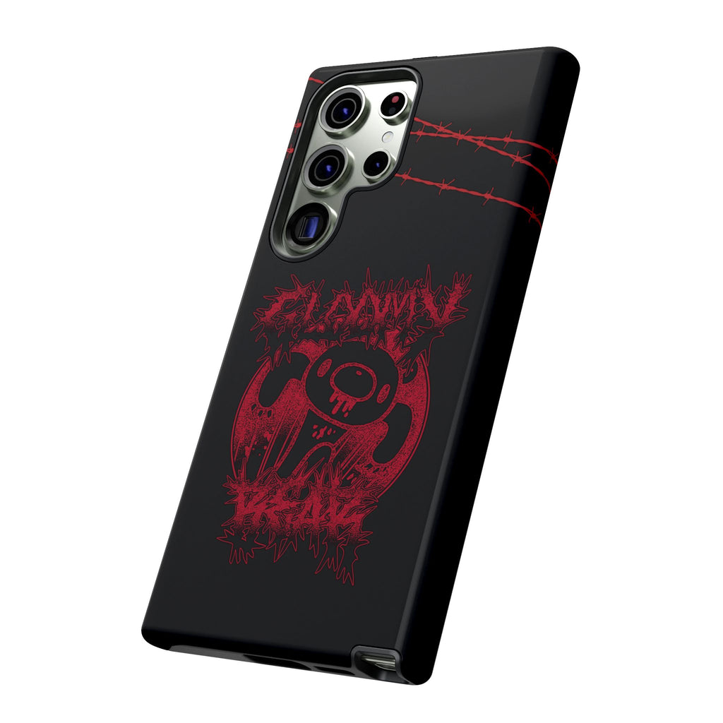 Gloomy Bear Metal Show Red Phone Case