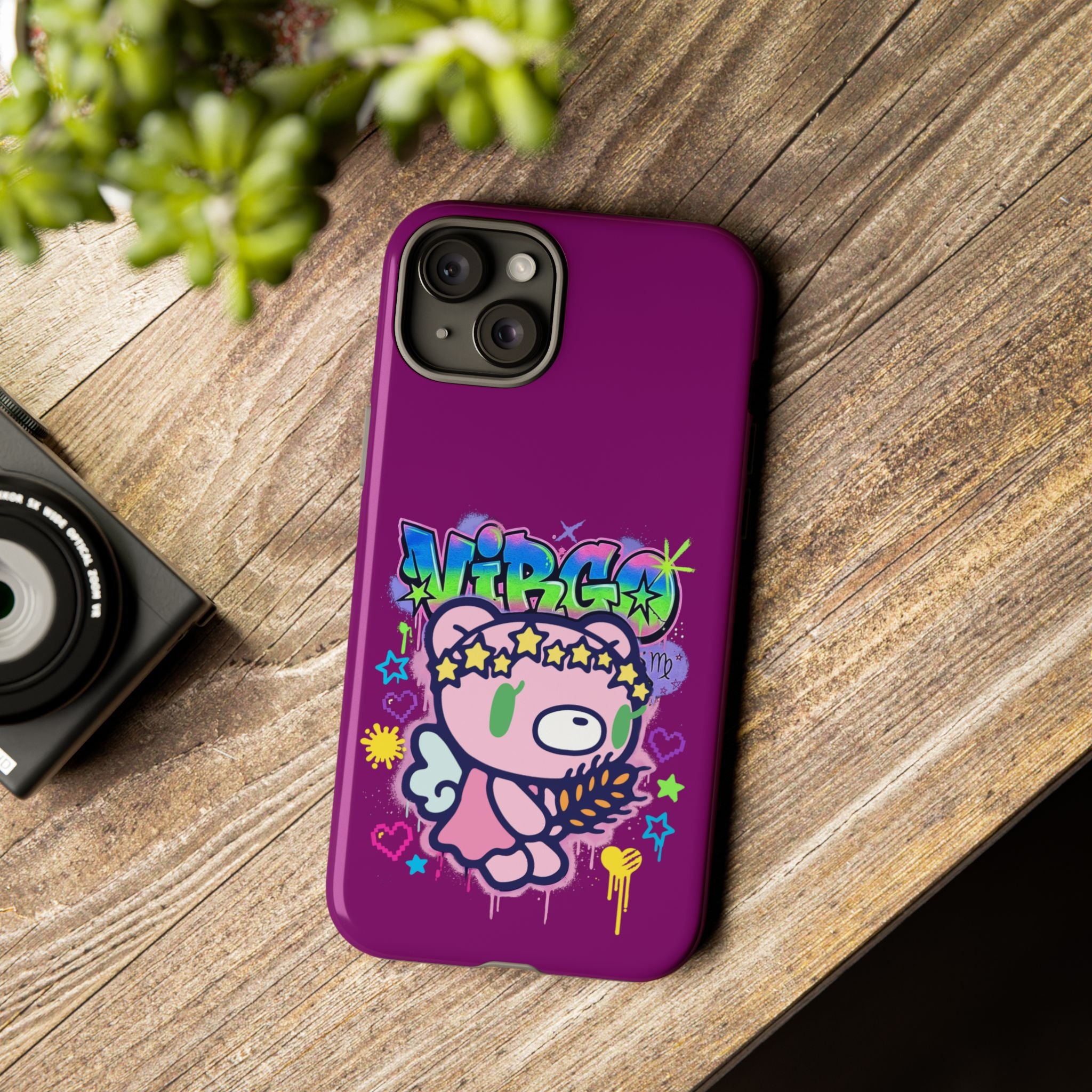 Zodiac Virgo  Gloomy Bear  Phone Case