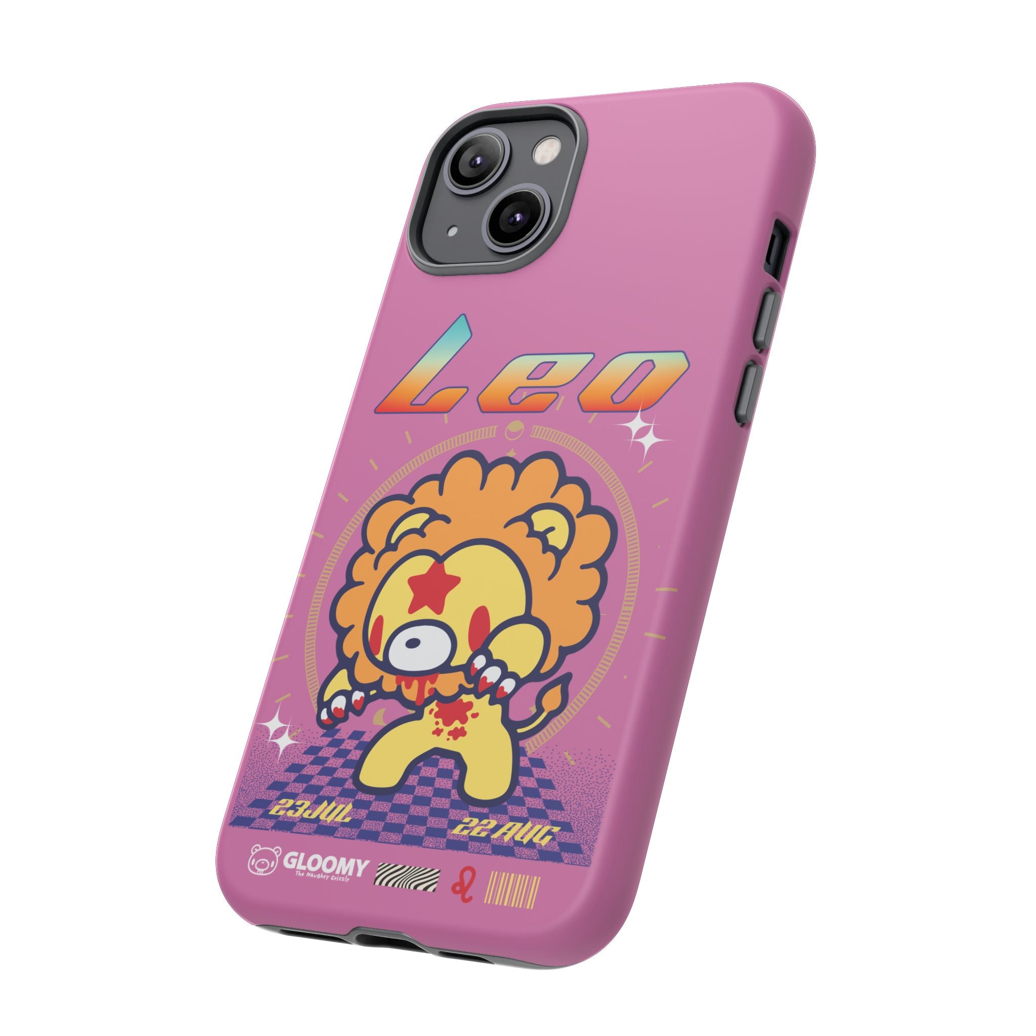 Zodiac Leo gloomy bear Phone Case
