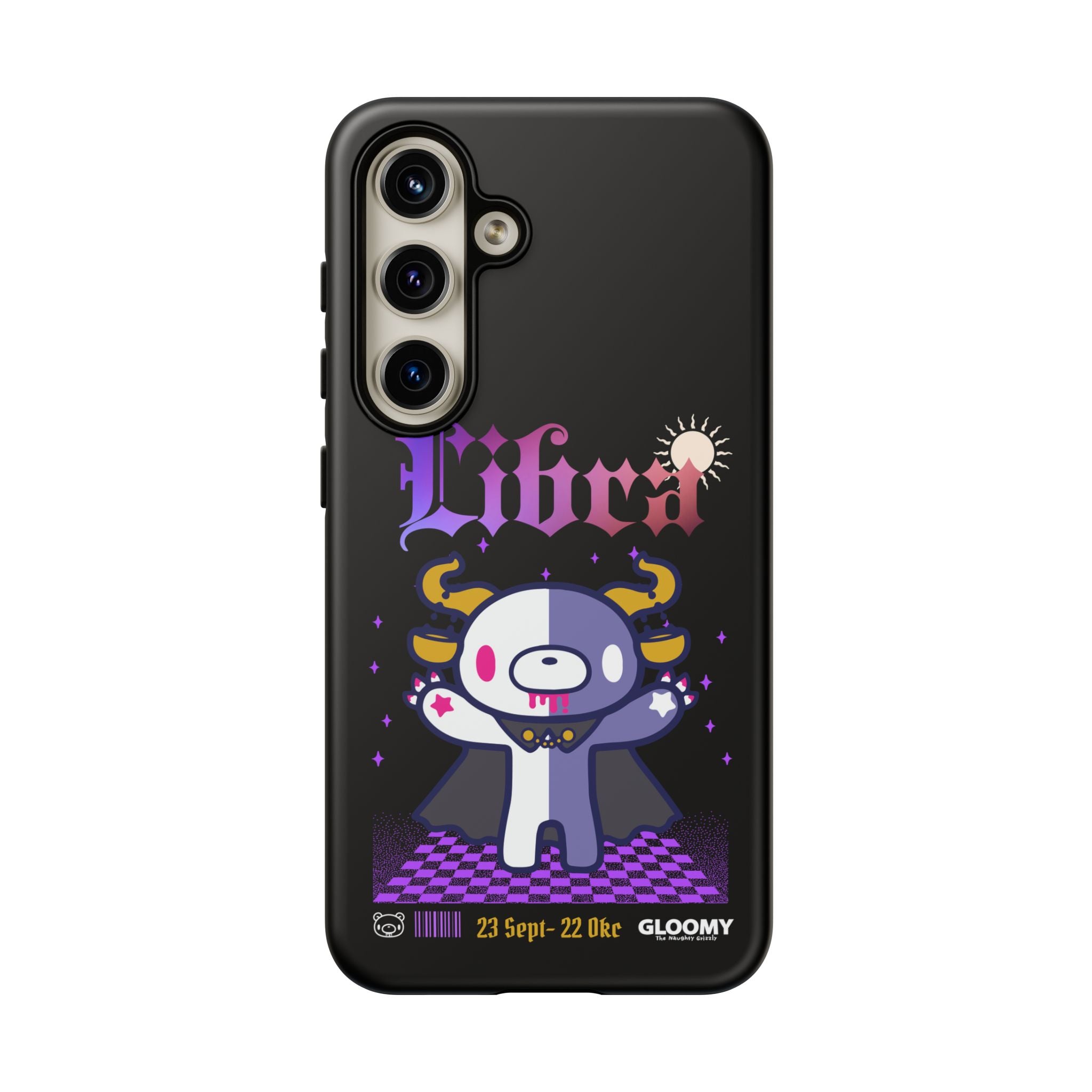 gloomy bear libra zodiac Phone Case