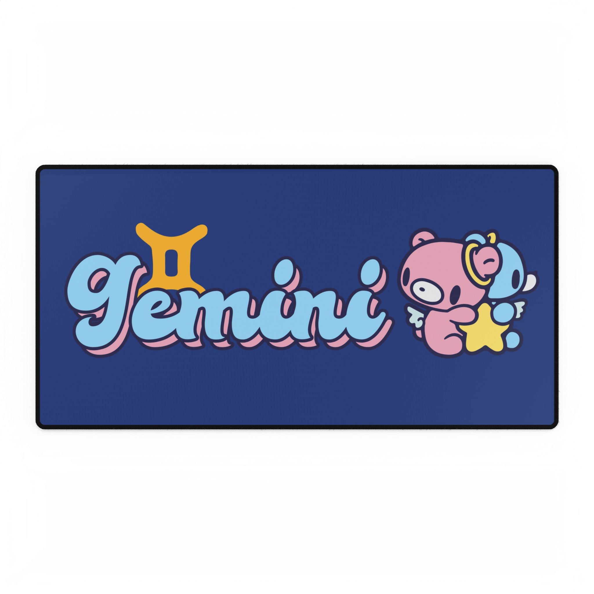 Gloomy gemini Zodiac Desk Mats
