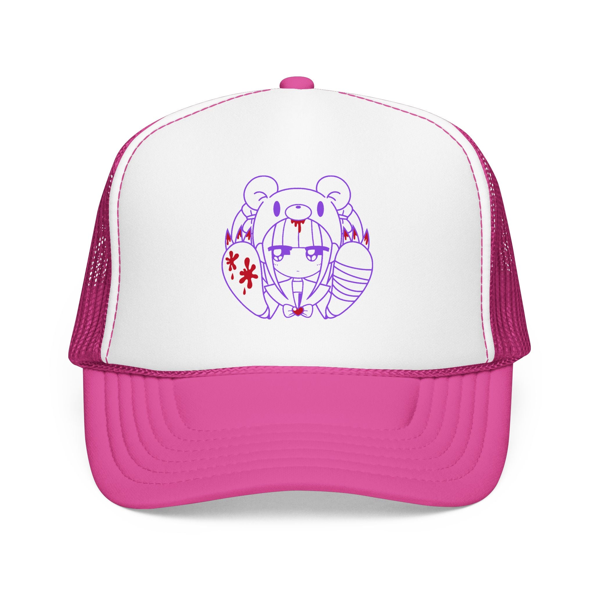 Menhera x Gloomy Foam Trucker Hat