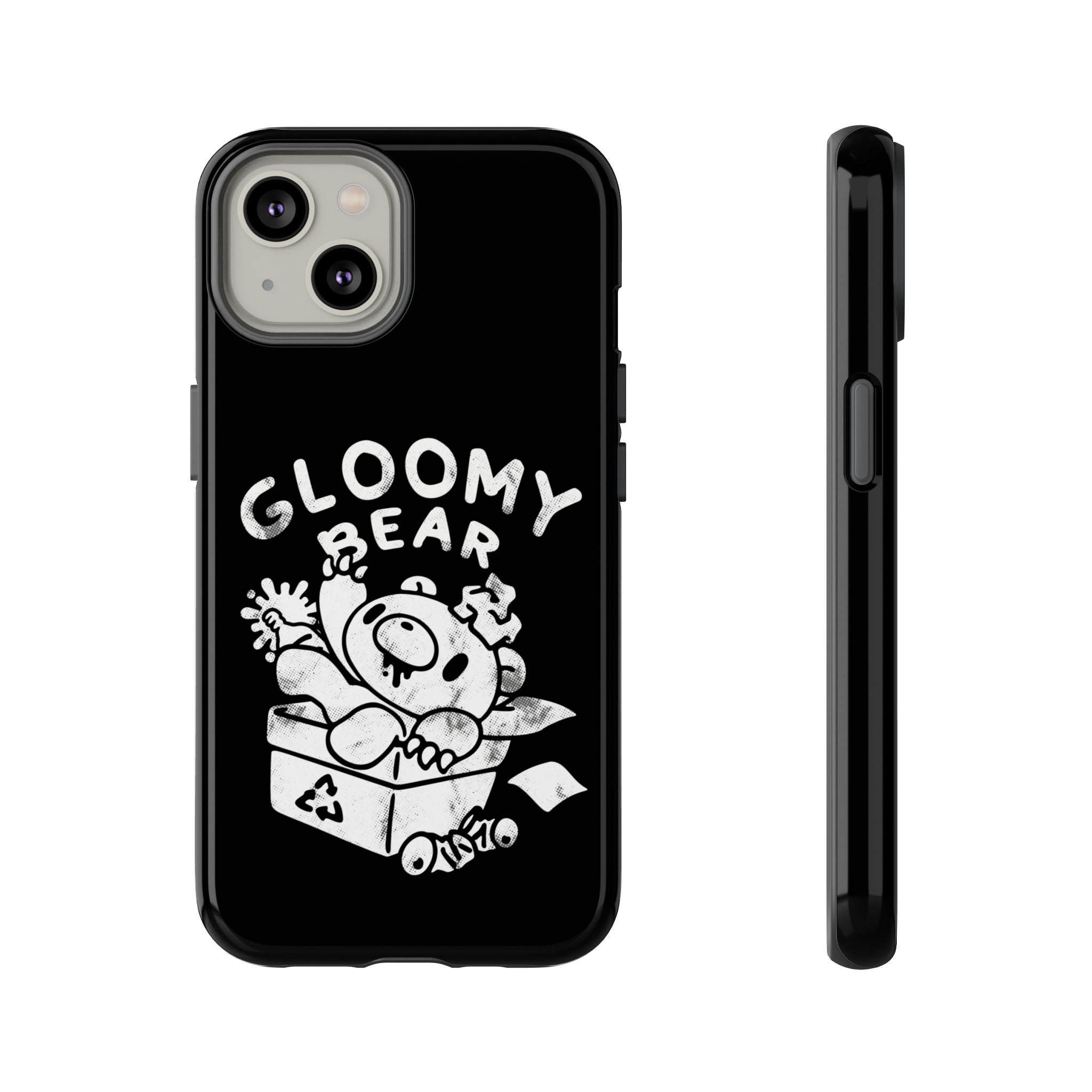 Gloomy trash garbage Phone Case