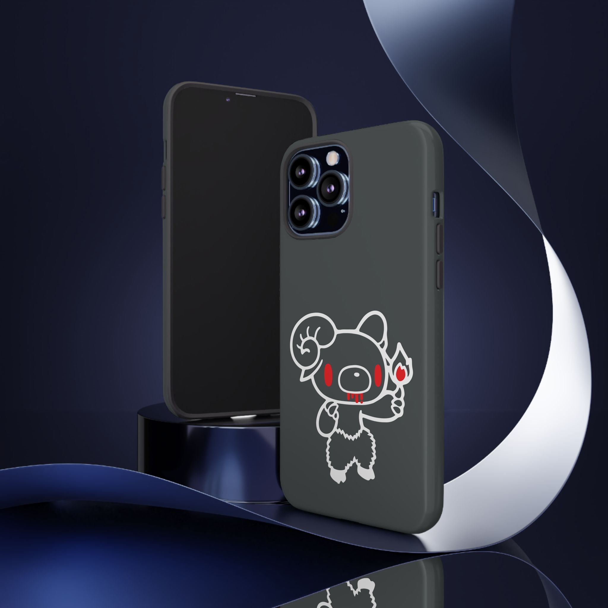 Zodiac Aries Gloomy Bear Phone Case