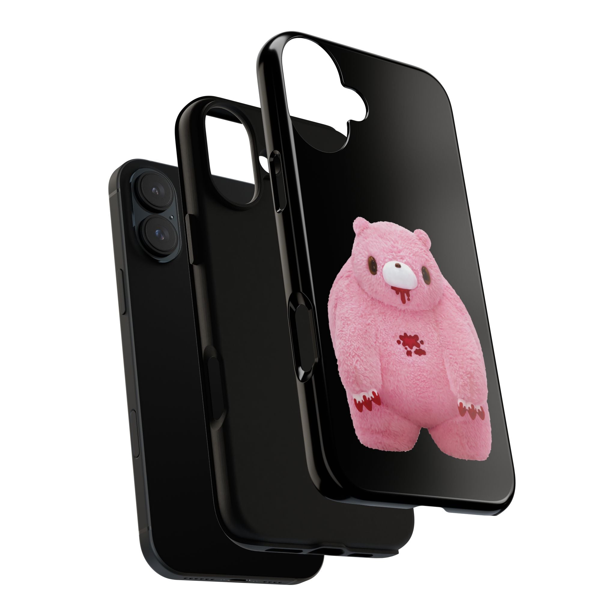 Chubby Gloomy Plush Tough Phone Case